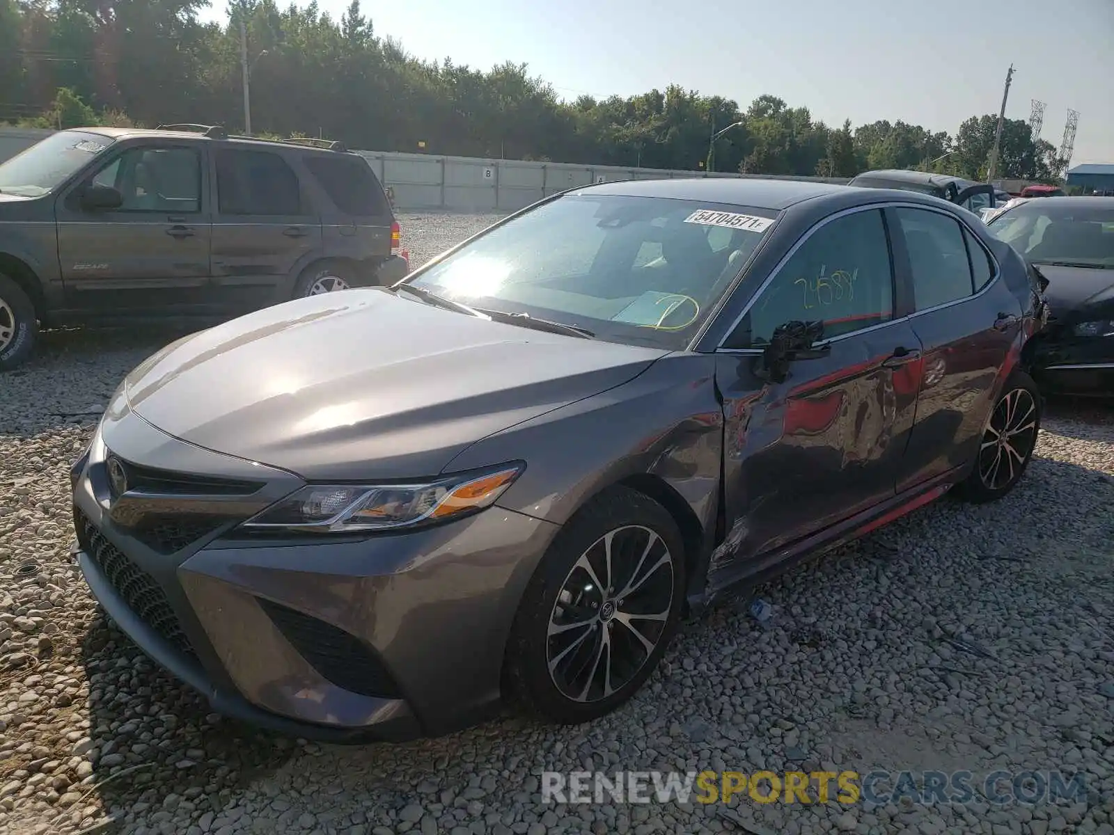 2 Photograph of a damaged car 4T1B11HK9KU231858 TOYOTA CAMRY 2019