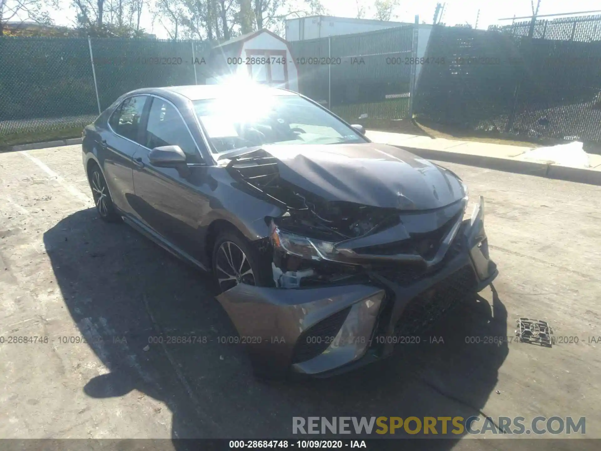 1 Photograph of a damaged car 4T1B11HK9KU232489 TOYOTA CAMRY 2019