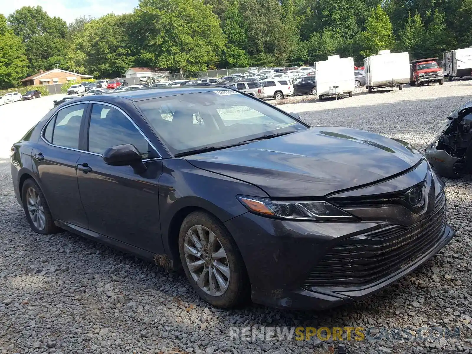 1 Photograph of a damaged car 4T1B11HK9KU232590 TOYOTA CAMRY 2019