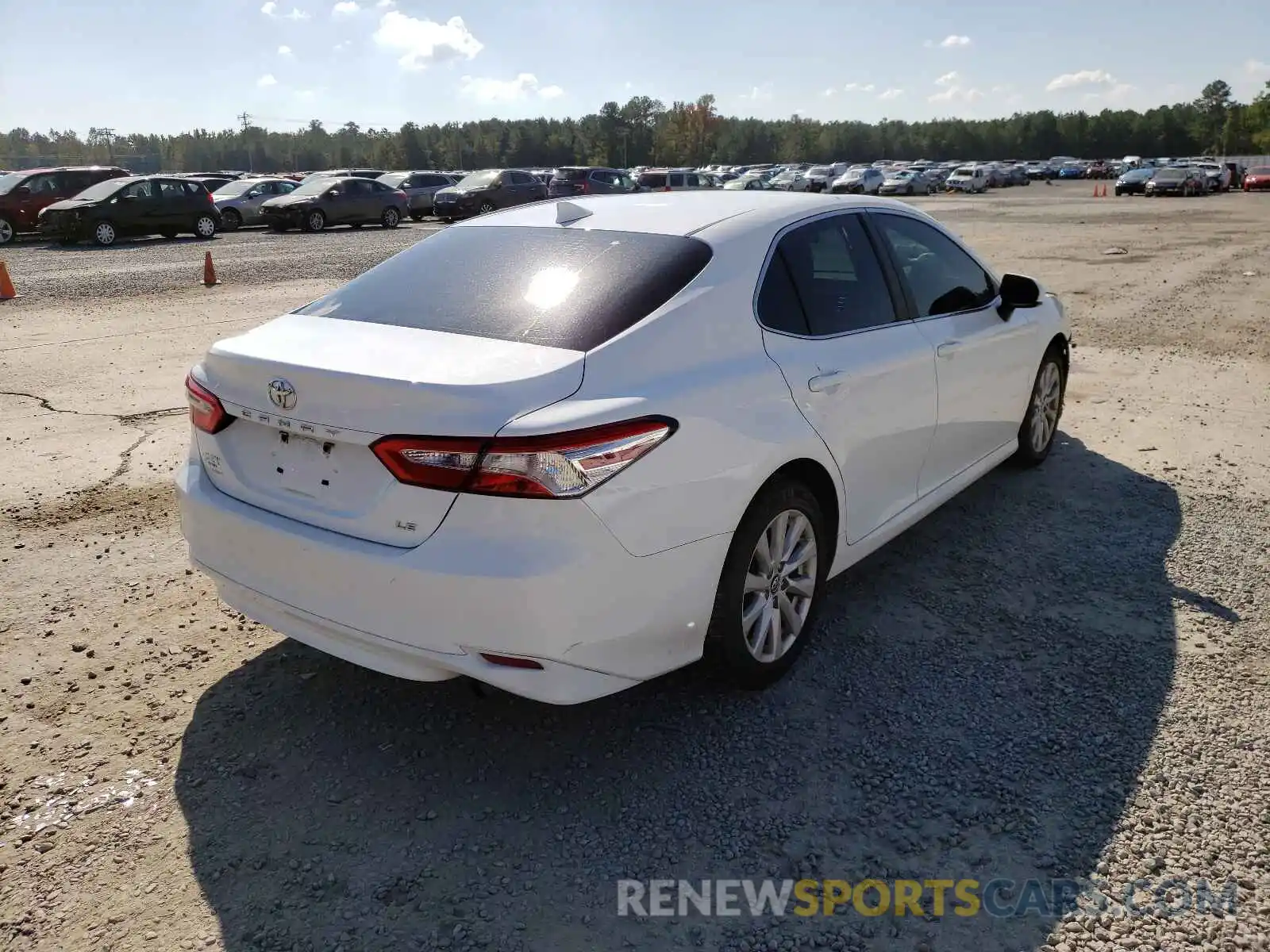 4 Photograph of a damaged car 4T1B11HK9KU233724 TOYOTA CAMRY 2019