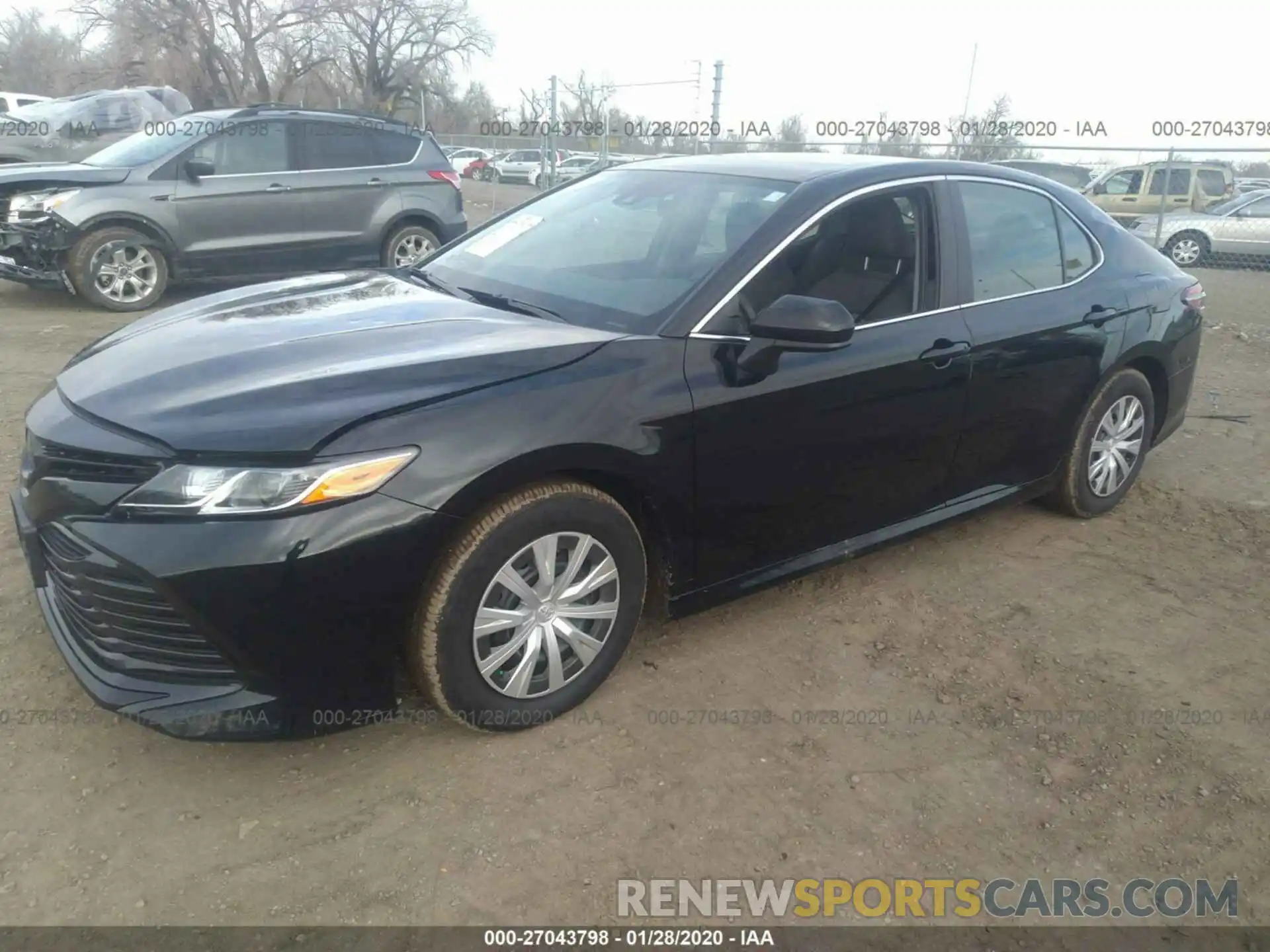 2 Photograph of a damaged car 4T1B11HK9KU235408 TOYOTA CAMRY 2019