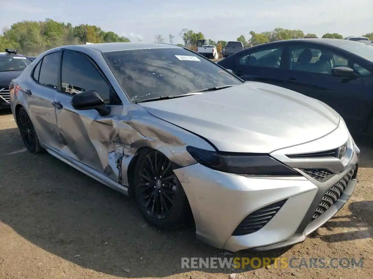 1 Photograph of a damaged car 4T1B11HK9KU236428 TOYOTA CAMRY 2019