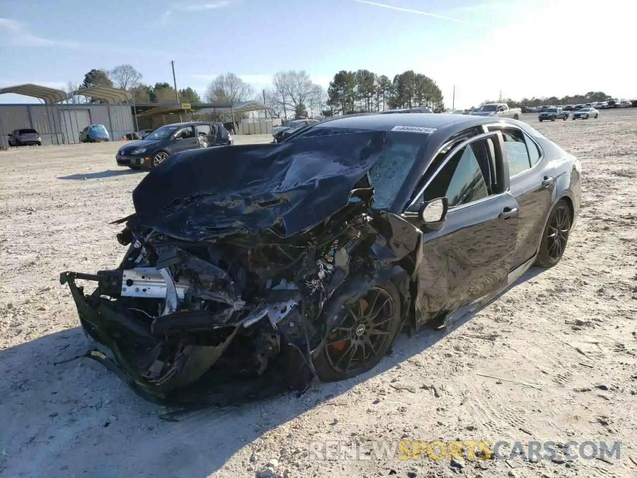 2 Photograph of a damaged car 4T1B11HK9KU236560 TOYOTA CAMRY 2019