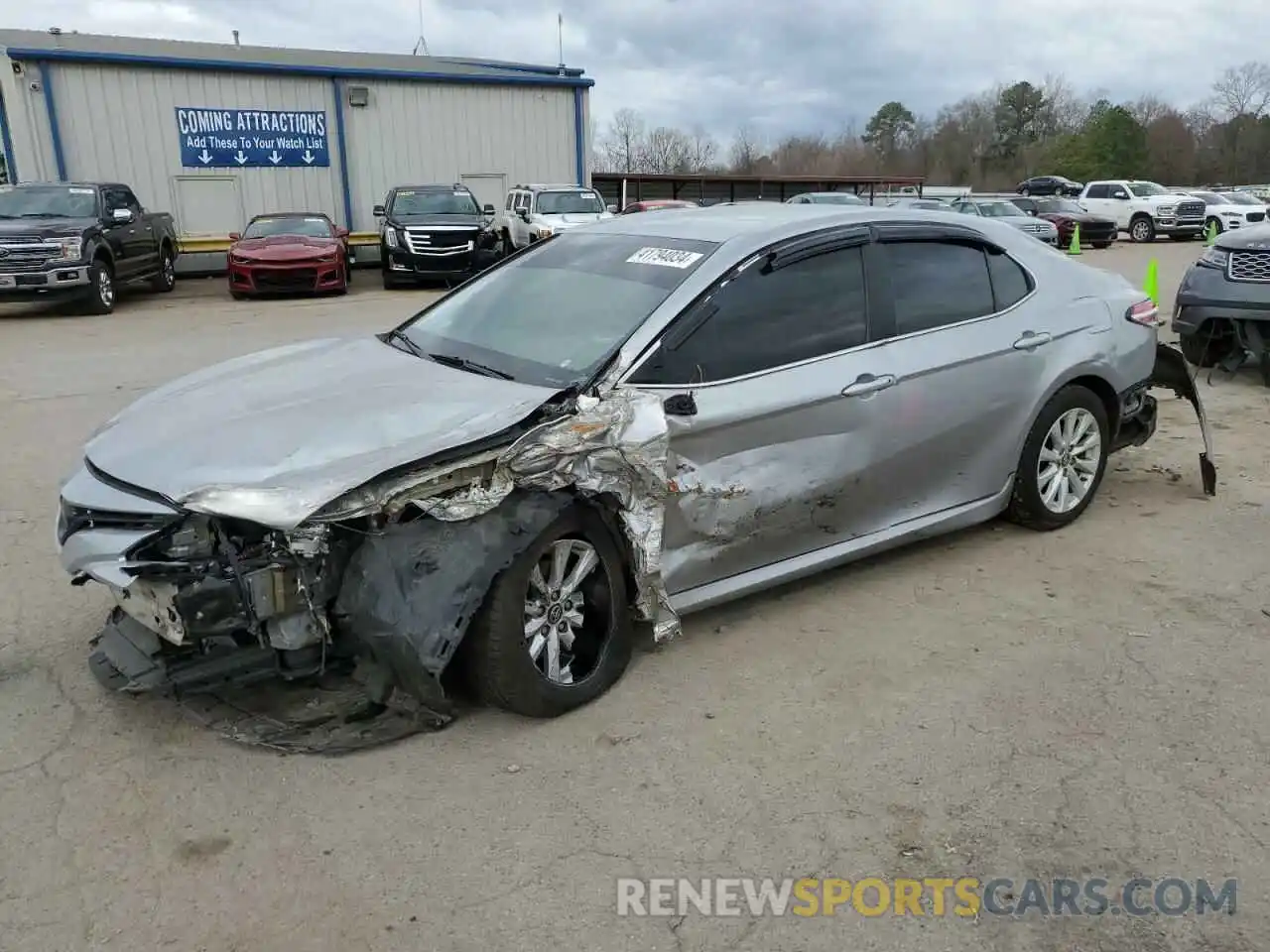 1 Photograph of a damaged car 4T1B11HK9KU237210 TOYOTA CAMRY 2019