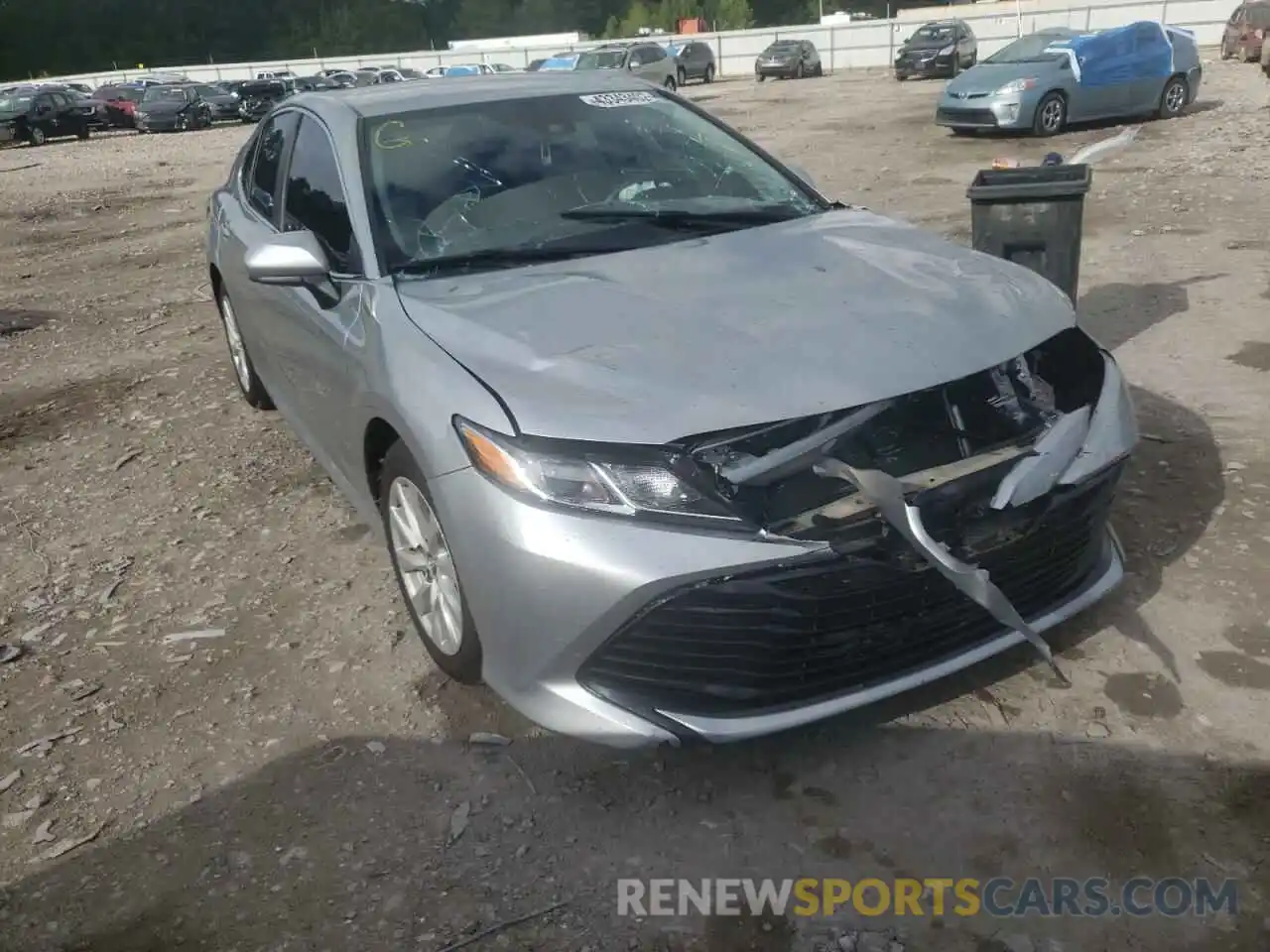 1 Photograph of a damaged car 4T1B11HK9KU237806 TOYOTA CAMRY 2019