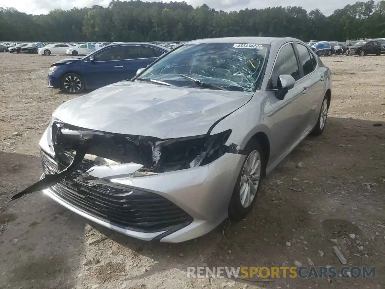 2 Photograph of a damaged car 4T1B11HK9KU237806 TOYOTA CAMRY 2019