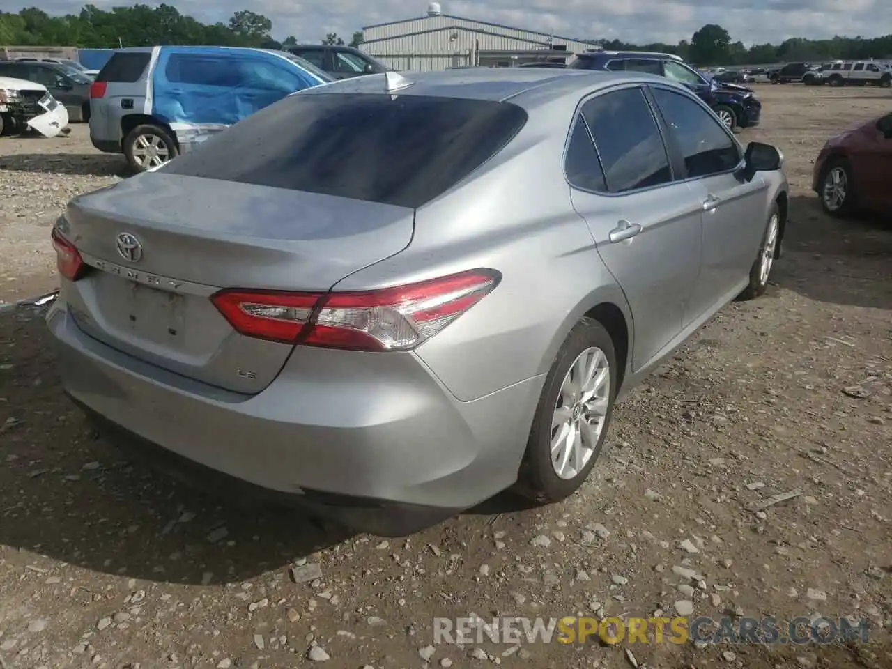 4 Photograph of a damaged car 4T1B11HK9KU237806 TOYOTA CAMRY 2019