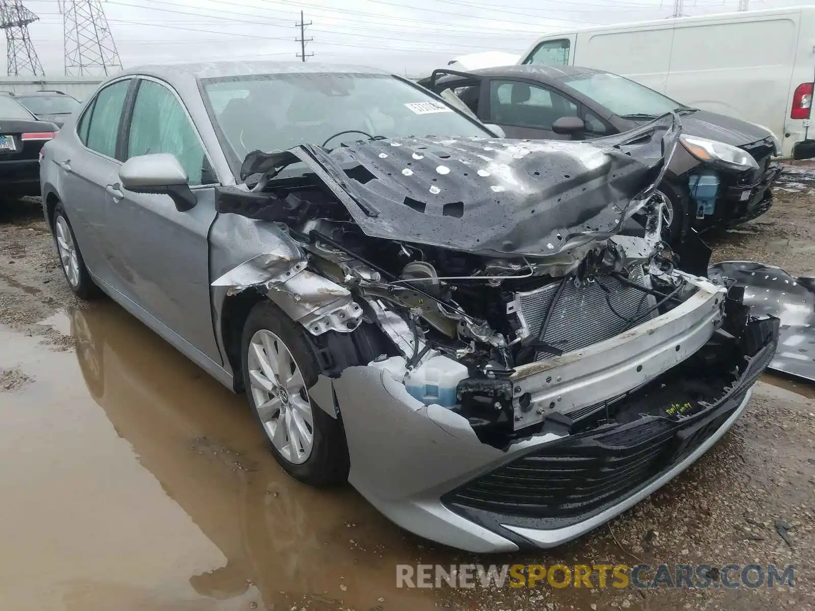 1 Photograph of a damaged car 4T1B11HK9KU239006 TOYOTA CAMRY 2019
