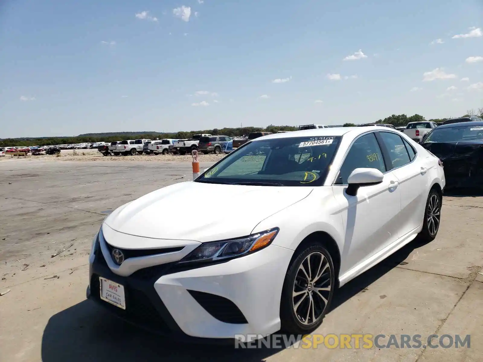 2 Photograph of a damaged car 4T1B11HK9KU239264 TOYOTA CAMRY 2019