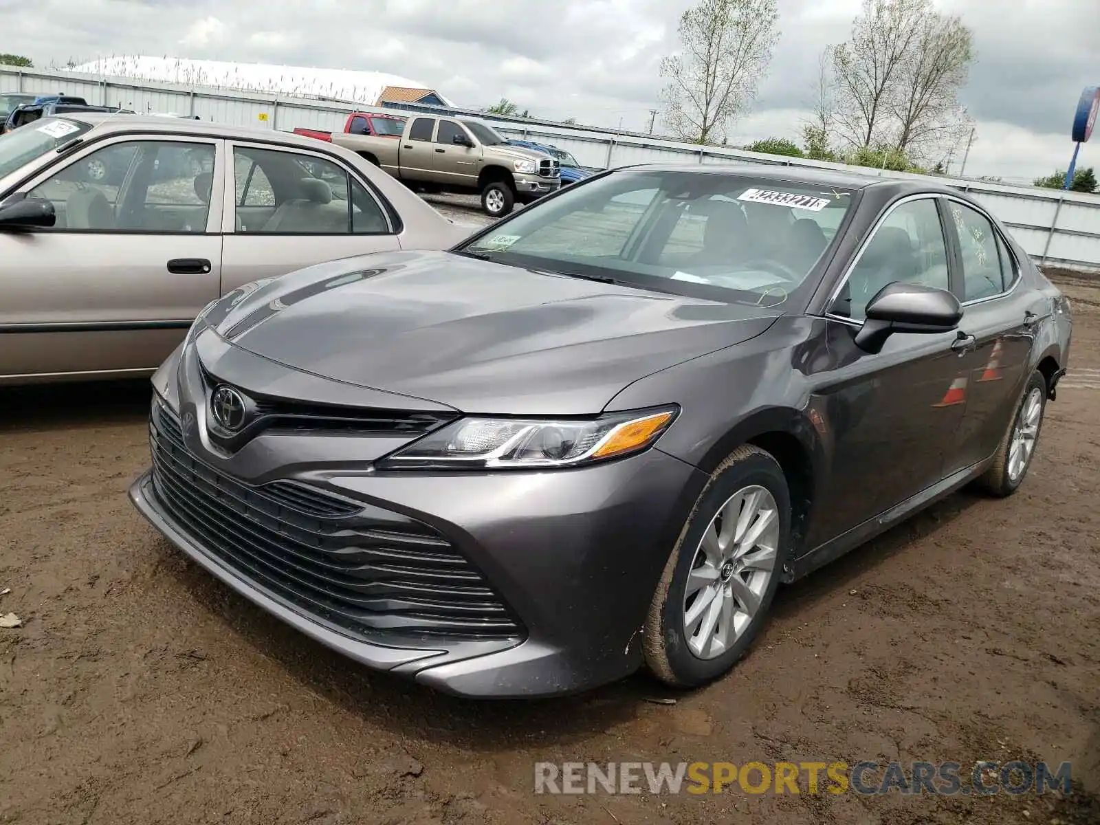 2 Photograph of a damaged car 4T1B11HK9KU239345 TOYOTA CAMRY 2019