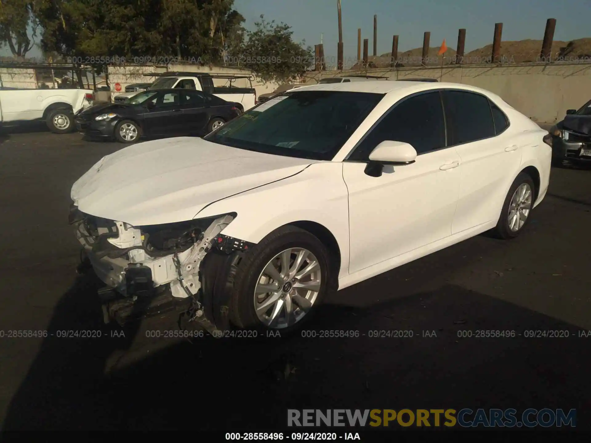 2 Photograph of a damaged car 4T1B11HK9KU239409 TOYOTA CAMRY 2019