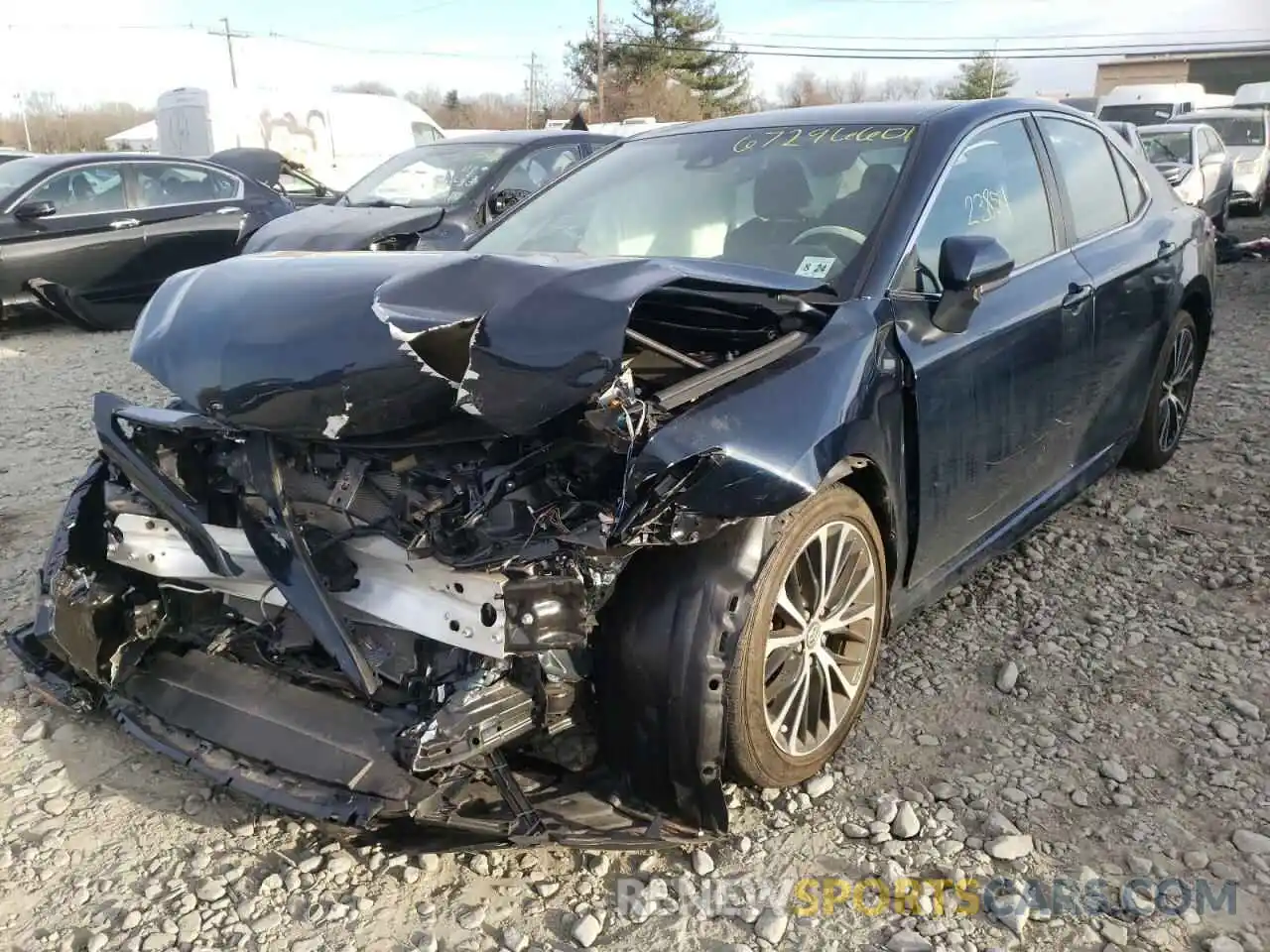 2 Photograph of a damaged car 4T1B11HK9KU240057 TOYOTA CAMRY 2019