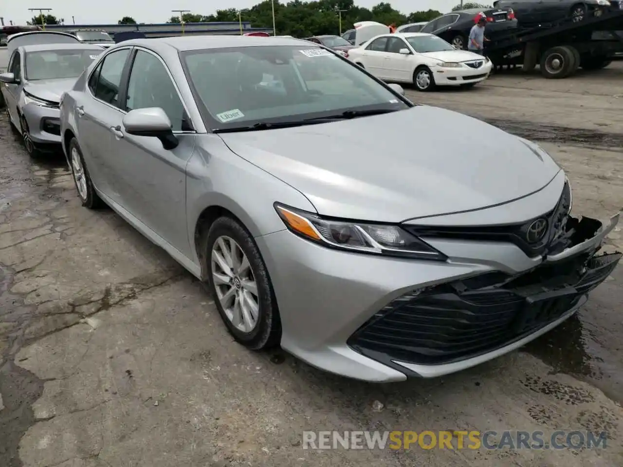 1 Photograph of a damaged car 4T1B11HK9KU240088 TOYOTA CAMRY 2019