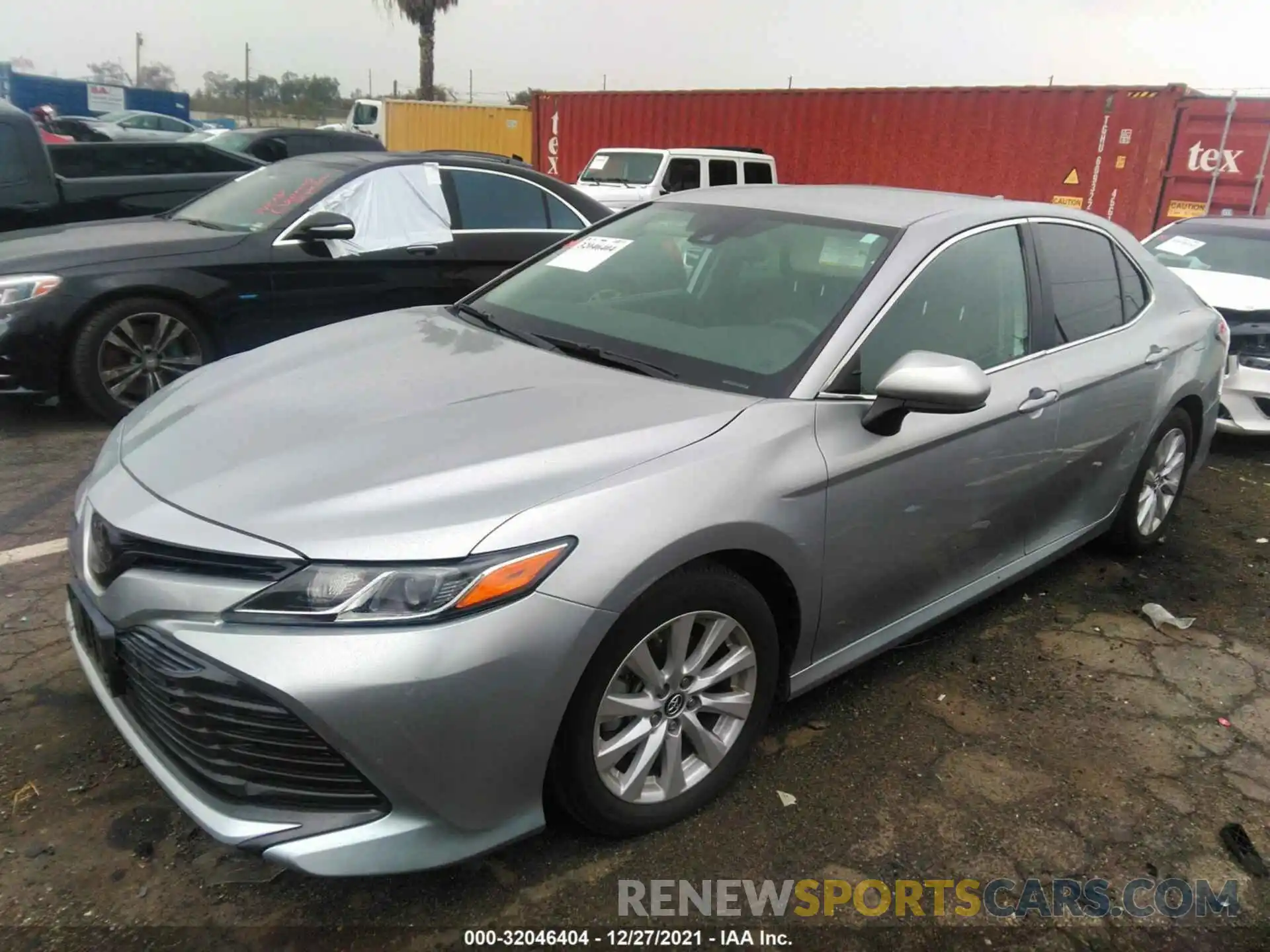 2 Photograph of a damaged car 4T1B11HK9KU240091 TOYOTA CAMRY 2019