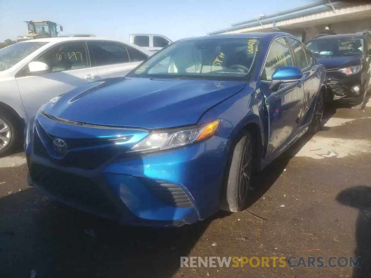 2 Photograph of a damaged car 4T1B11HK9KU240950 TOYOTA CAMRY 2019