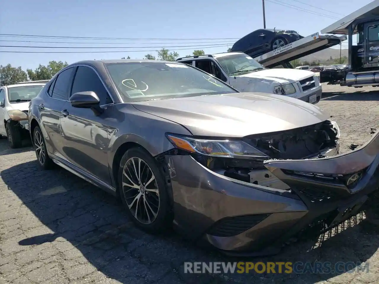 1 Photograph of a damaged car 4T1B11HK9KU241371 TOYOTA CAMRY 2019