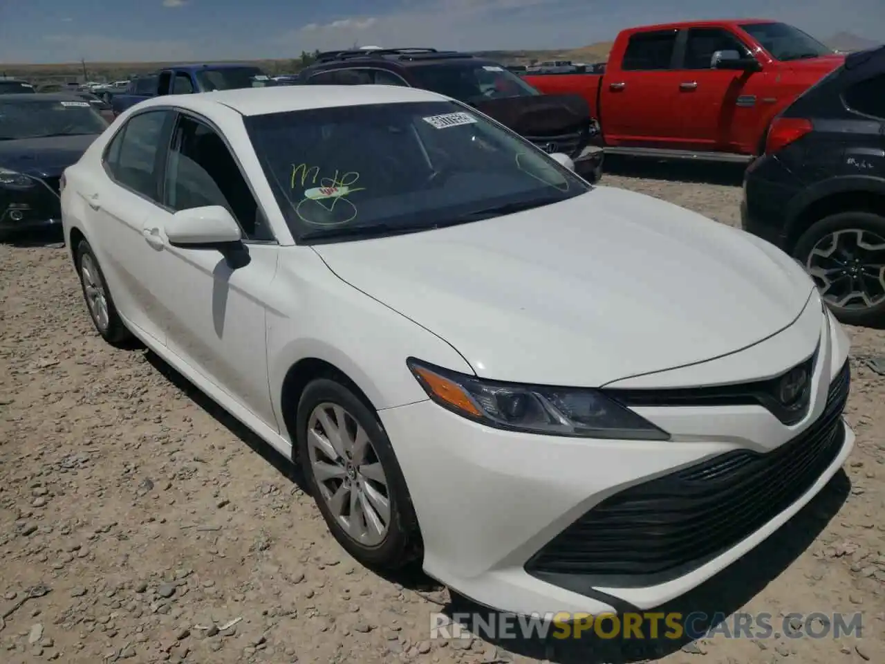 1 Photograph of a damaged car 4T1B11HK9KU242102 TOYOTA CAMRY 2019