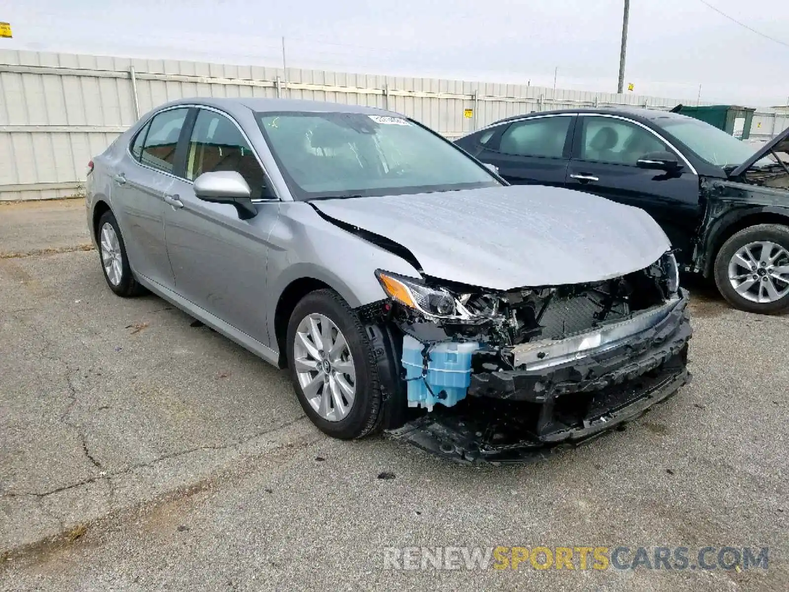 1 Photograph of a damaged car 4T1B11HK9KU242472 TOYOTA CAMRY 2019