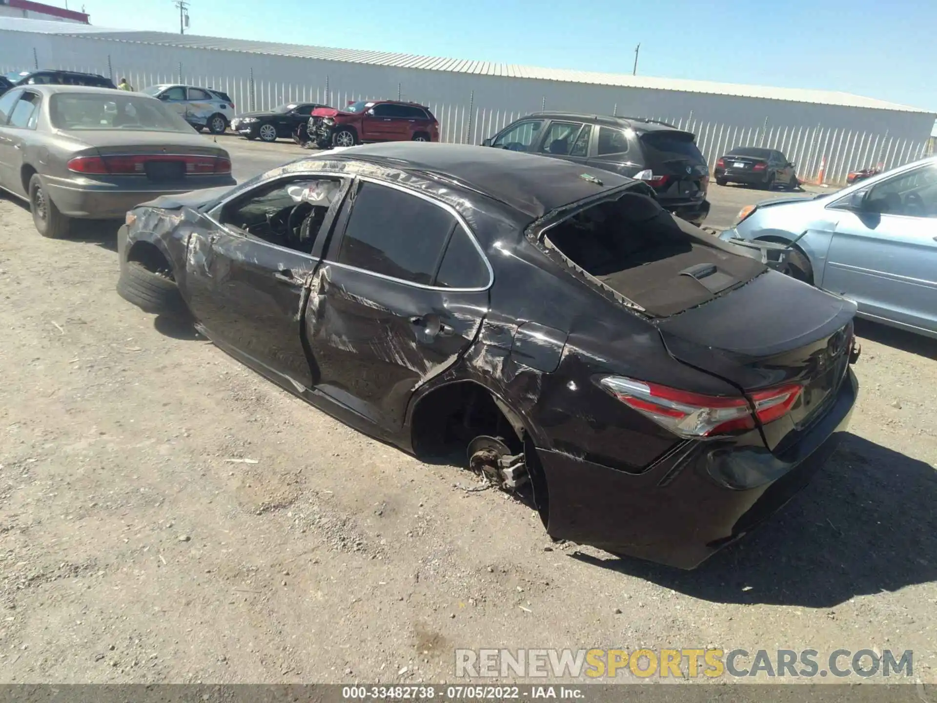 3 Photograph of a damaged car 4T1B11HK9KU243699 TOYOTA CAMRY 2019