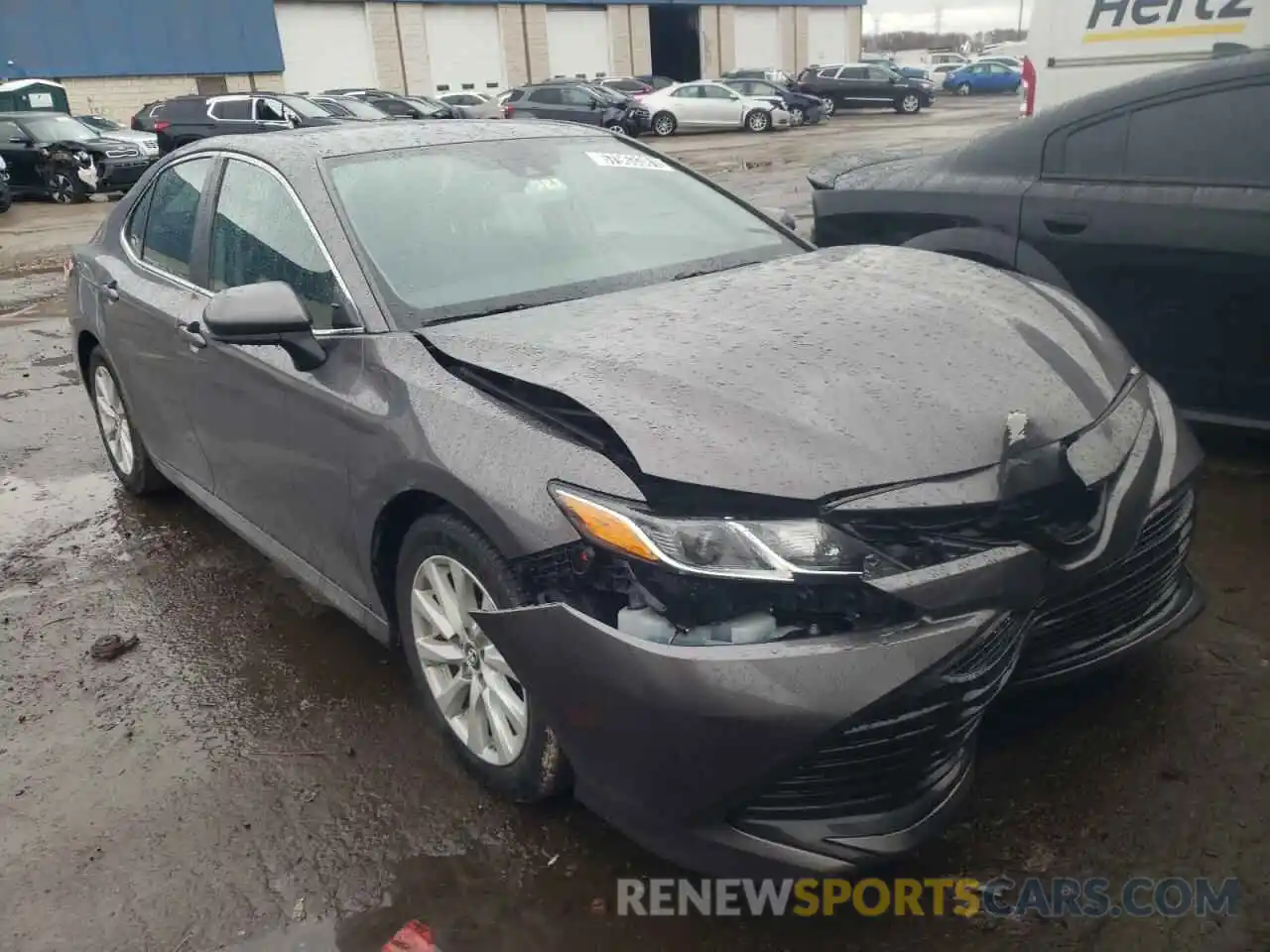 1 Photograph of a damaged car 4T1B11HK9KU243850 TOYOTA CAMRY 2019