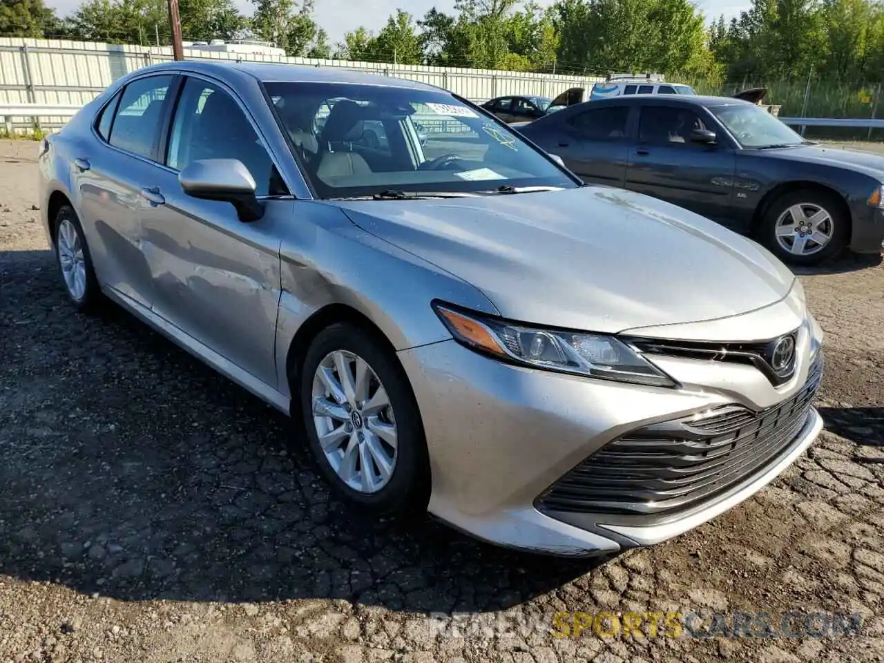 1 Photograph of a damaged car 4T1B11HK9KU243864 TOYOTA CAMRY 2019