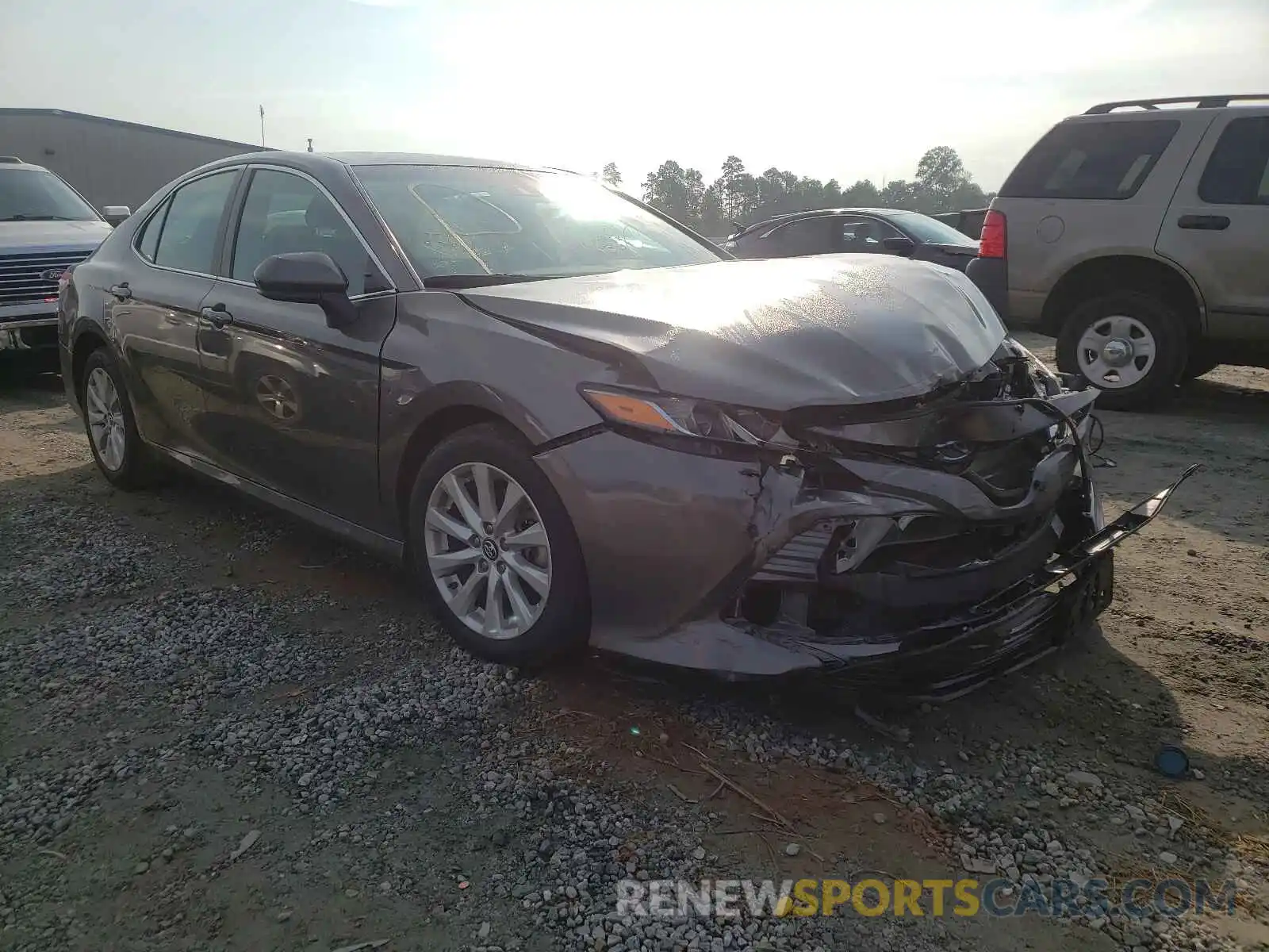 1 Photograph of a damaged car 4T1B11HK9KU243928 TOYOTA CAMRY 2019