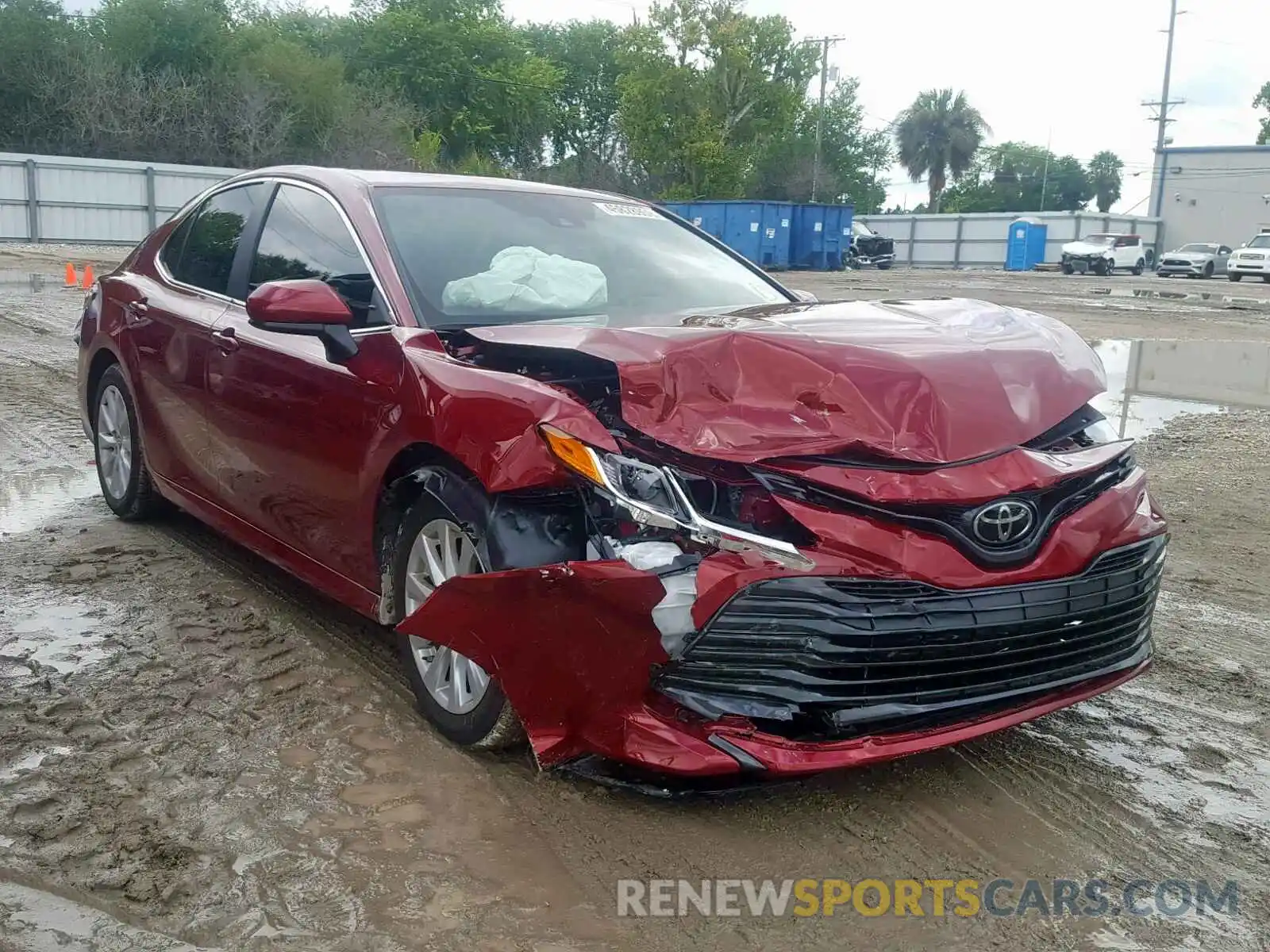 1 Photograph of a damaged car 4T1B11HK9KU244450 TOYOTA CAMRY 2019