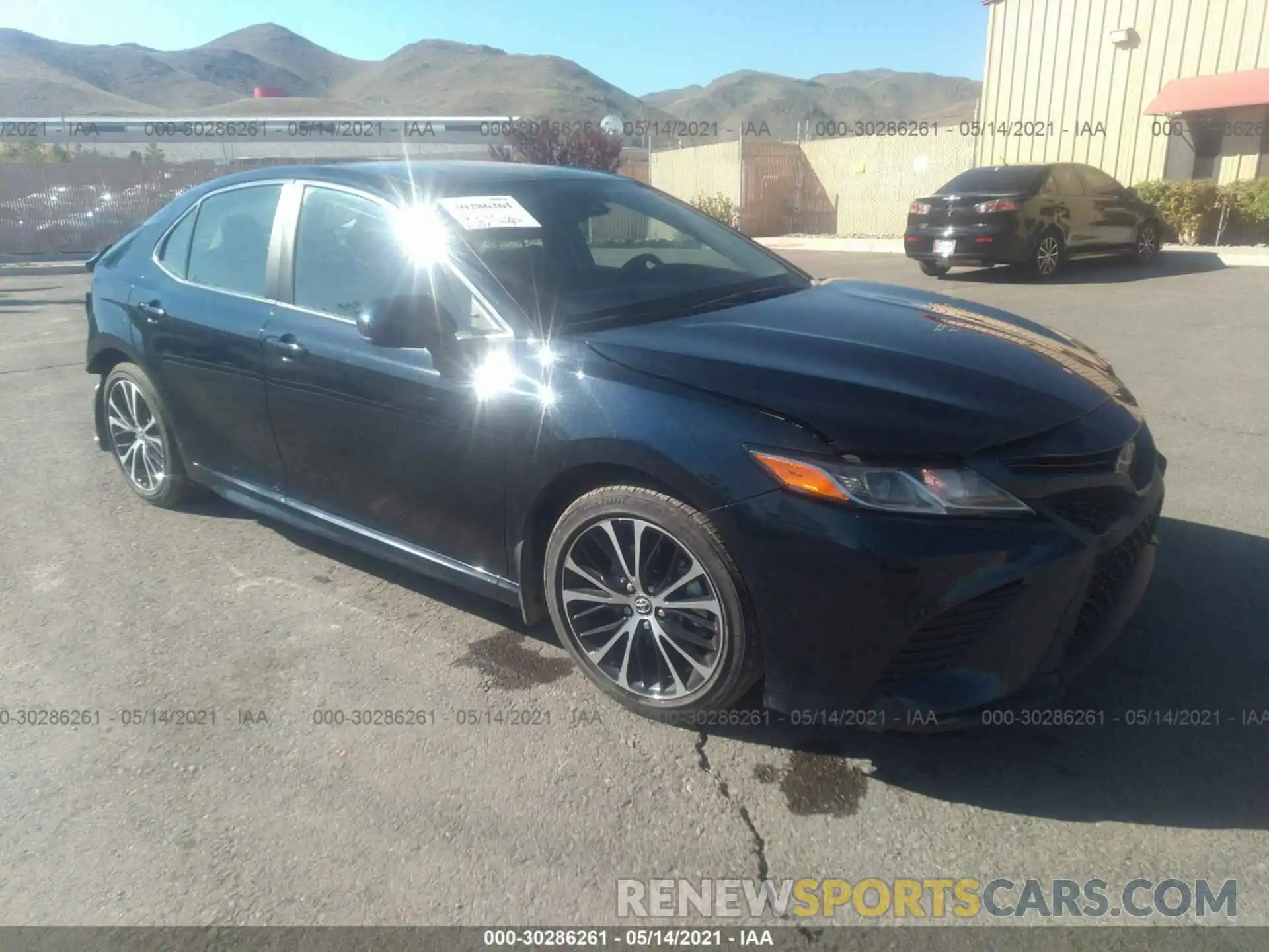 1 Photograph of a damaged car 4T1B11HK9KU244688 TOYOTA CAMRY 2019