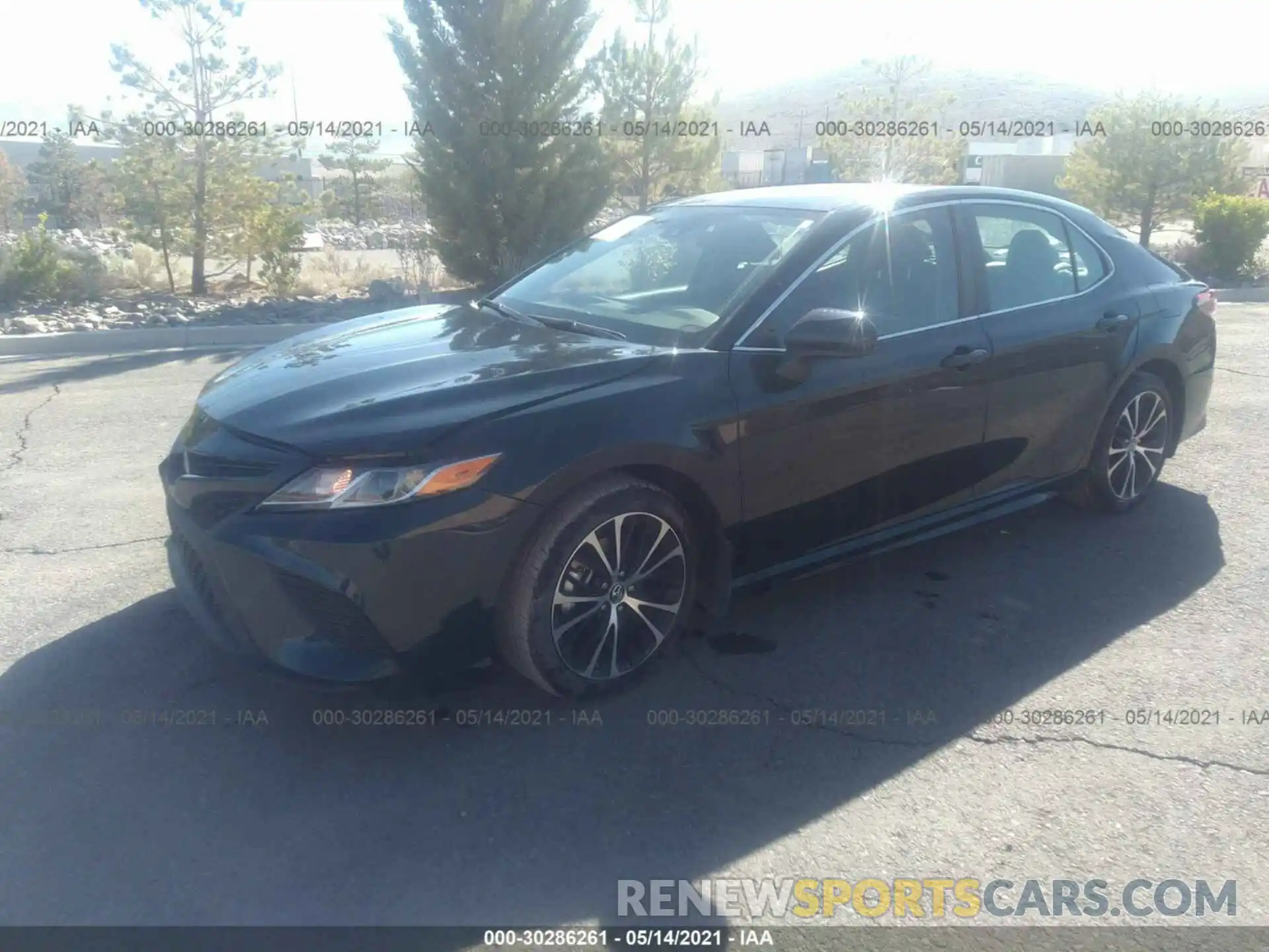 2 Photograph of a damaged car 4T1B11HK9KU244688 TOYOTA CAMRY 2019