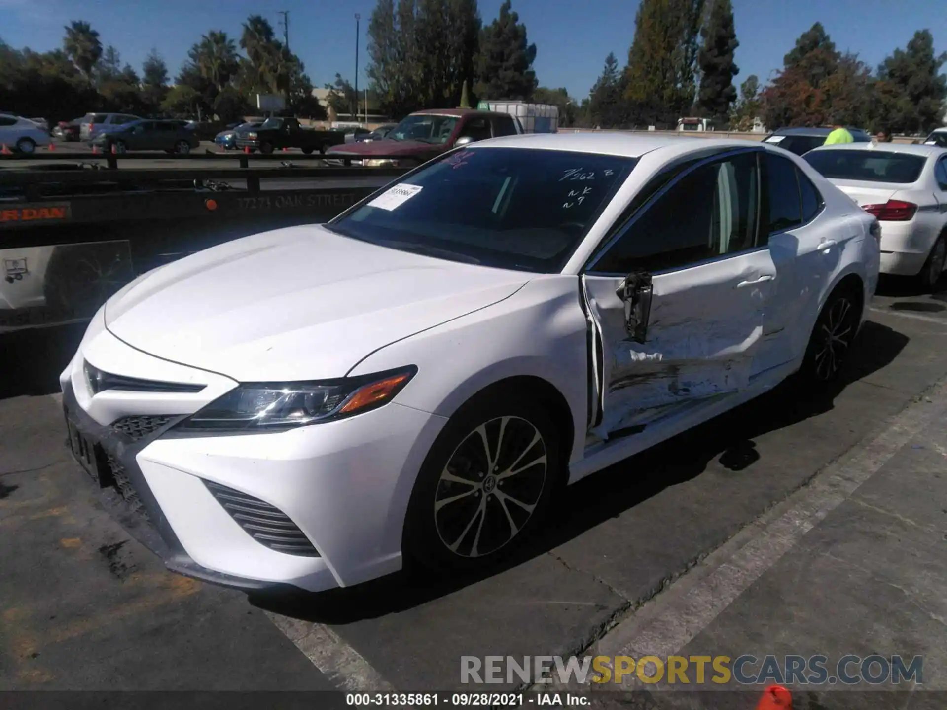 2 Photograph of a damaged car 4T1B11HK9KU248045 TOYOTA CAMRY 2019