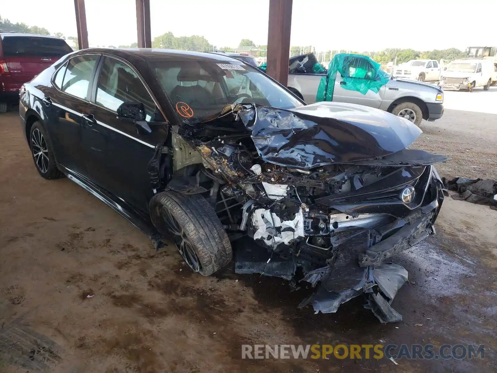 1 Photograph of a damaged car 4T1B11HK9KU248417 TOYOTA CAMRY 2019