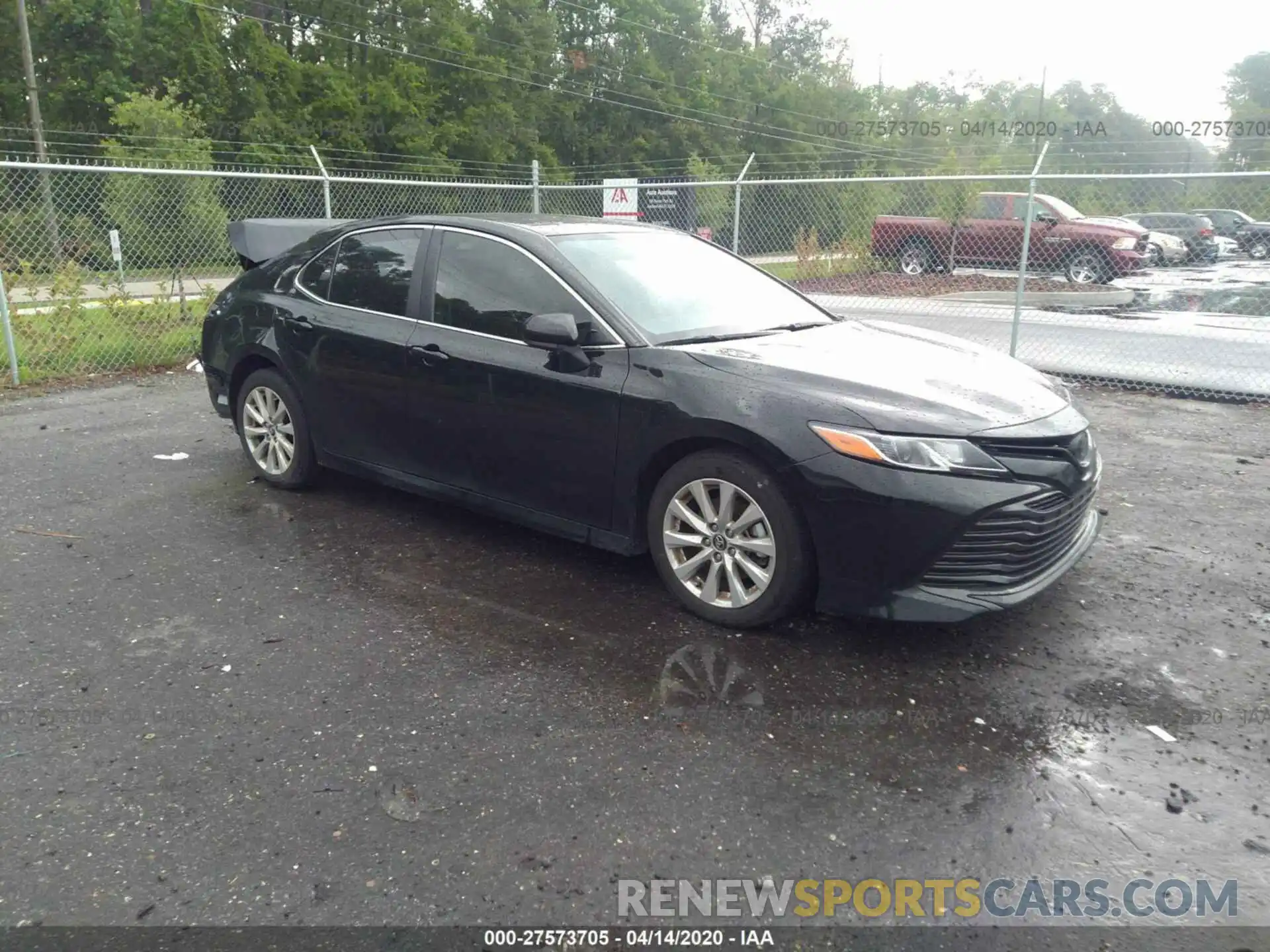 1 Photograph of a damaged car 4T1B11HK9KU248692 TOYOTA CAMRY 2019