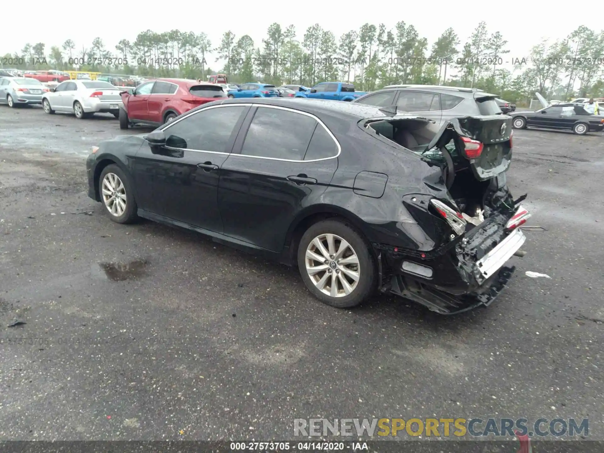 3 Photograph of a damaged car 4T1B11HK9KU248692 TOYOTA CAMRY 2019