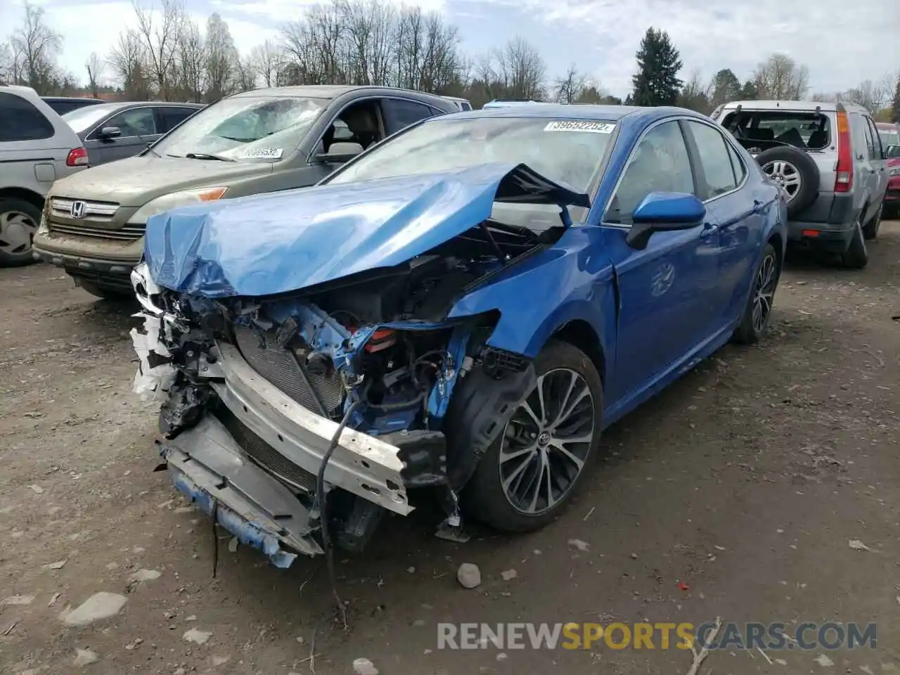 2 Photograph of a damaged car 4T1B11HK9KU249003 TOYOTA CAMRY 2019