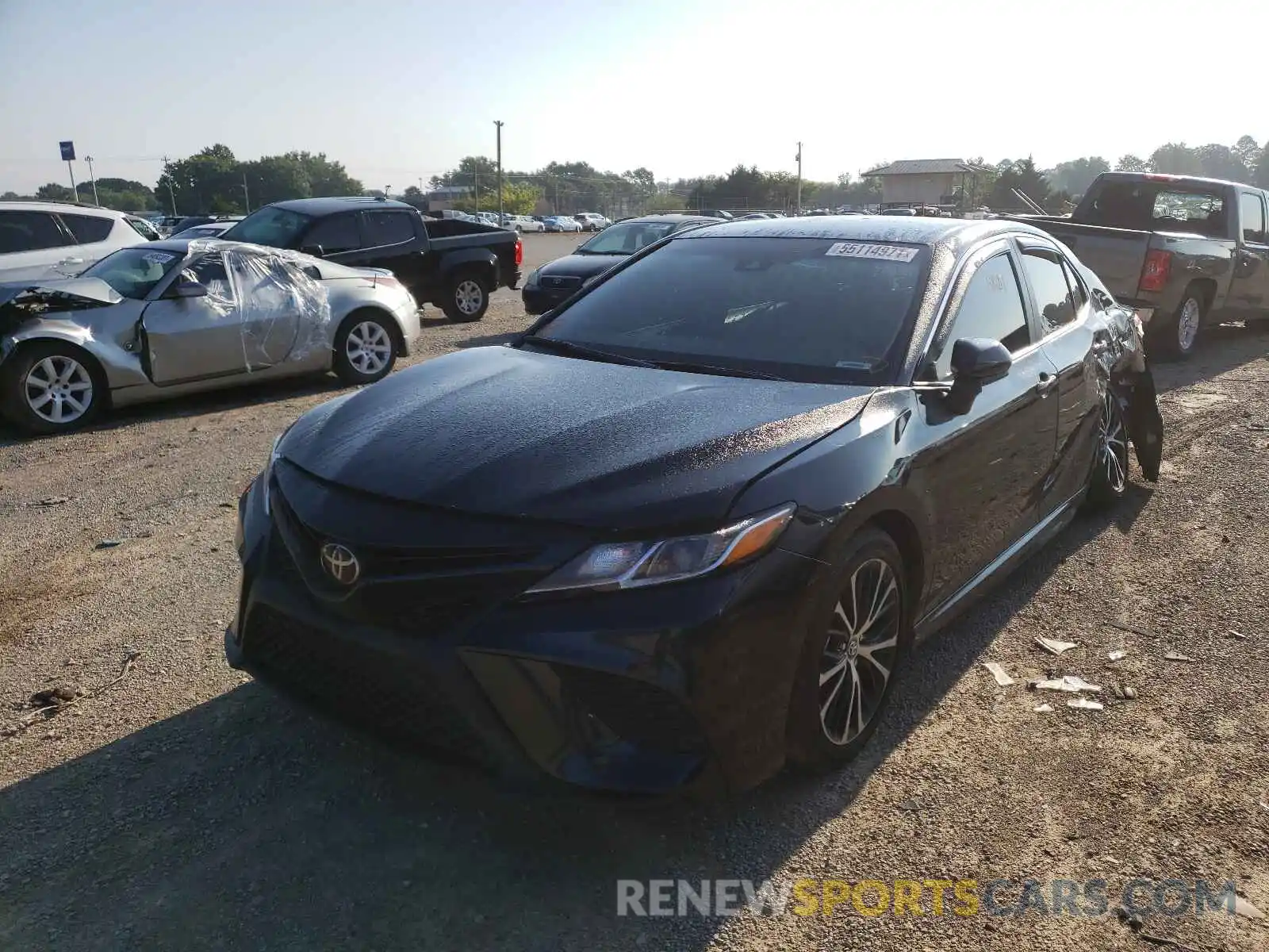 2 Photograph of a damaged car 4T1B11HK9KU250216 TOYOTA CAMRY 2019