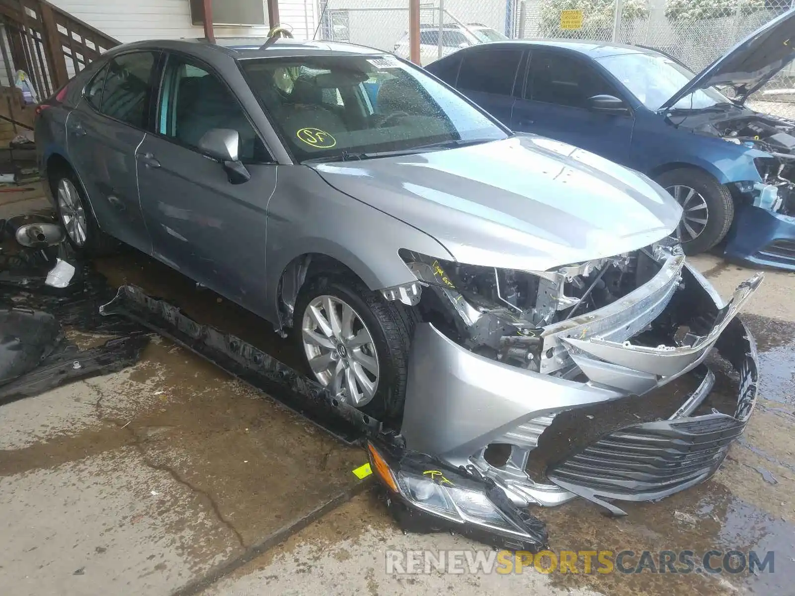 1 Photograph of a damaged car 4T1B11HK9KU250782 TOYOTA CAMRY 2019