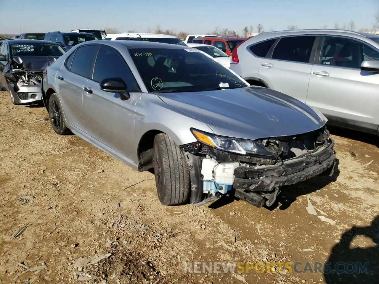 1 Photograph of a damaged car 4T1B11HK9KU250829 TOYOTA CAMRY 2019