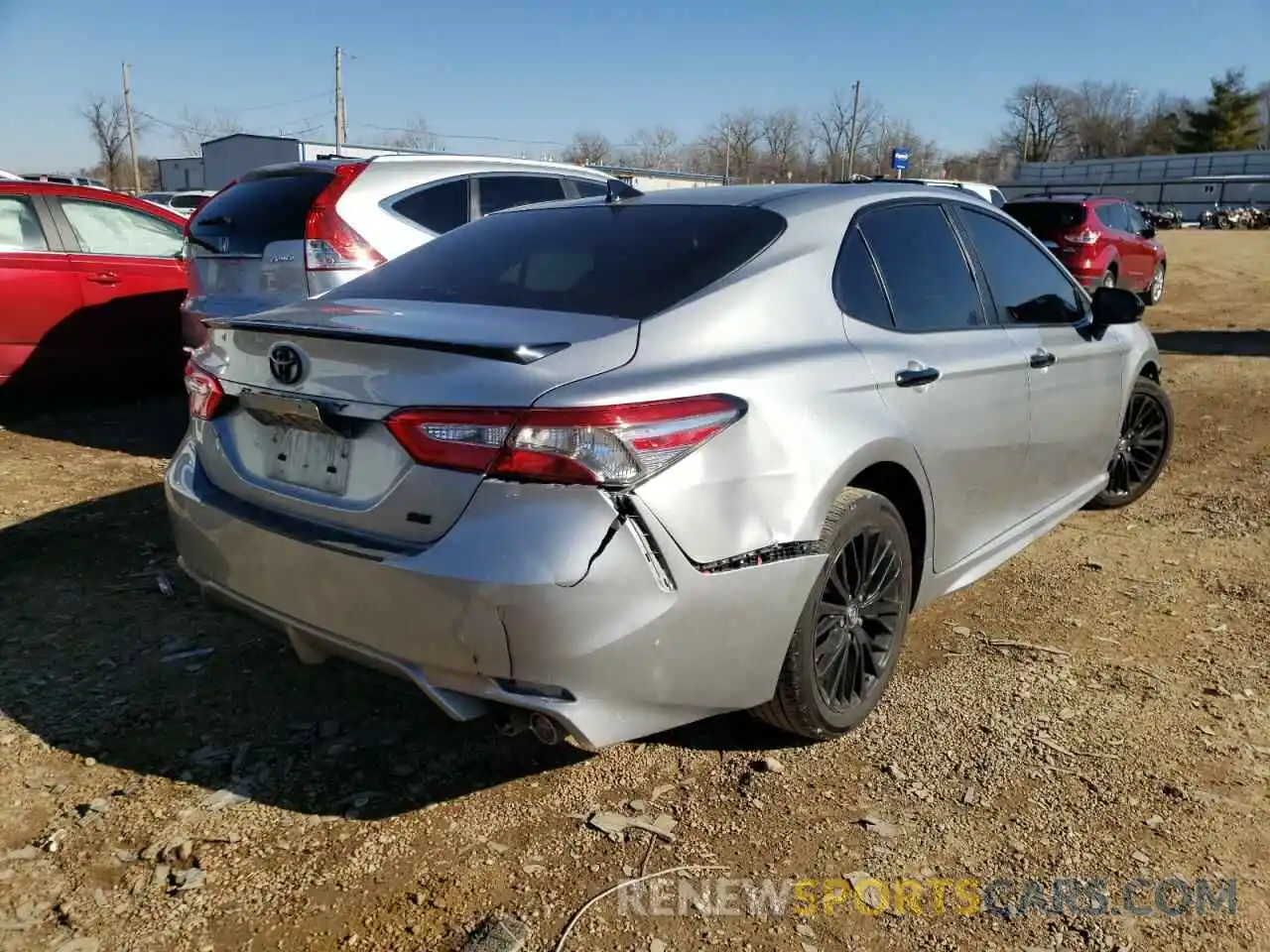 4 Photograph of a damaged car 4T1B11HK9KU250829 TOYOTA CAMRY 2019