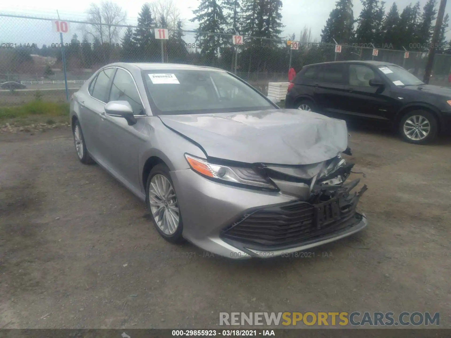 1 Photograph of a damaged car 4T1B11HK9KU250930 TOYOTA CAMRY 2019