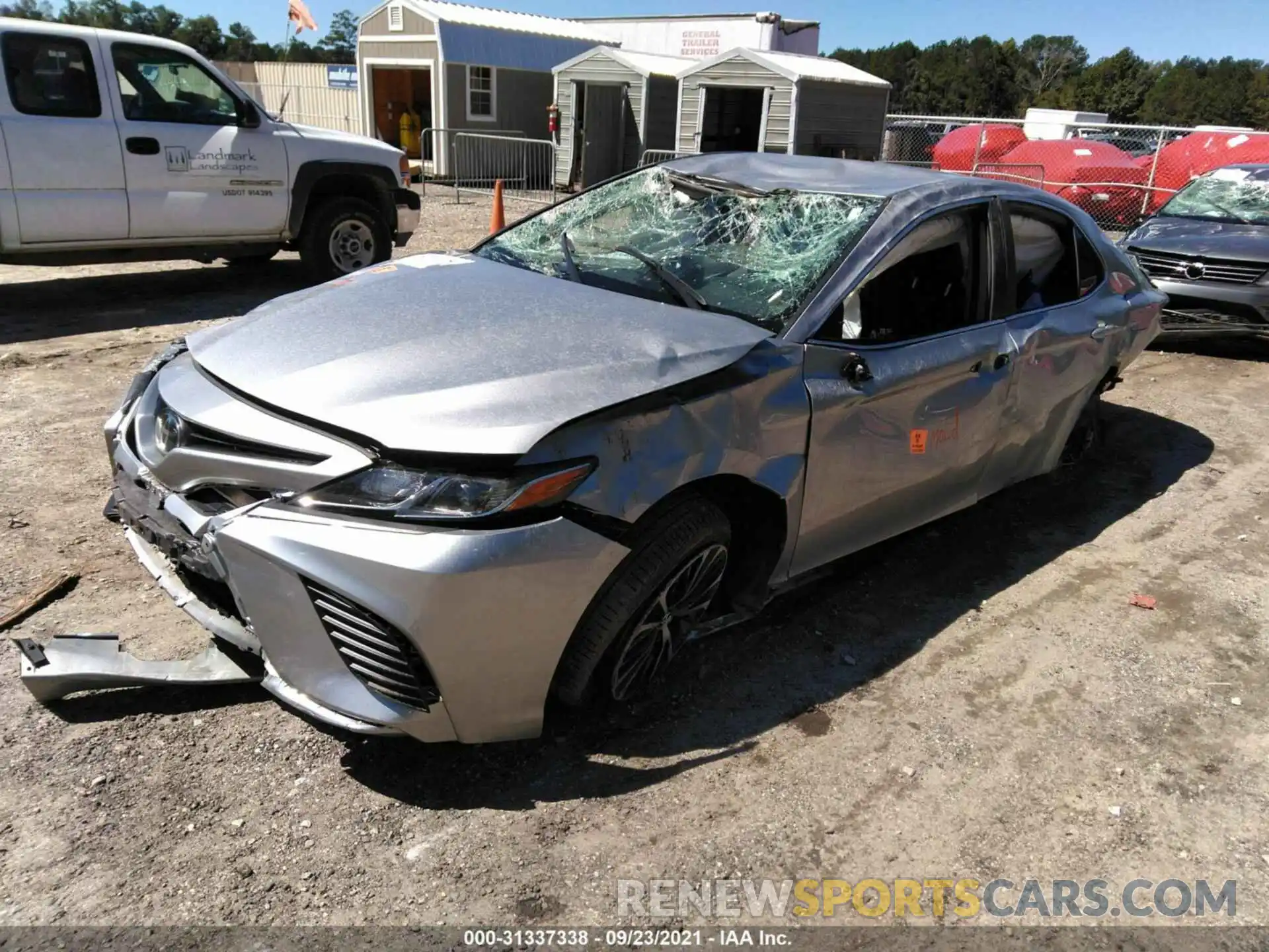 2 Photograph of a damaged car 4T1B11HK9KU251043 TOYOTA CAMRY 2019