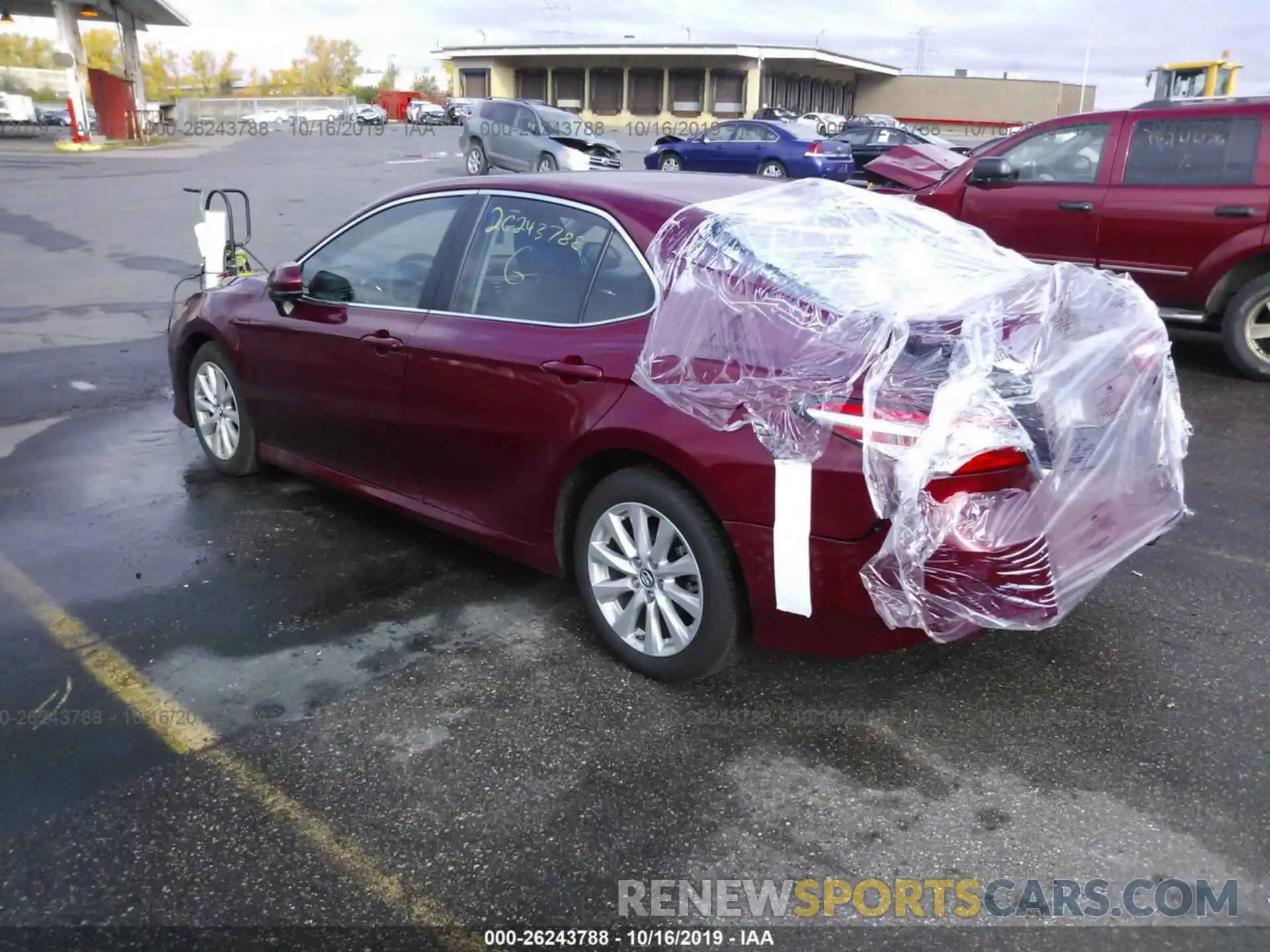 3 Photograph of a damaged car 4T1B11HK9KU251916 TOYOTA CAMRY 2019