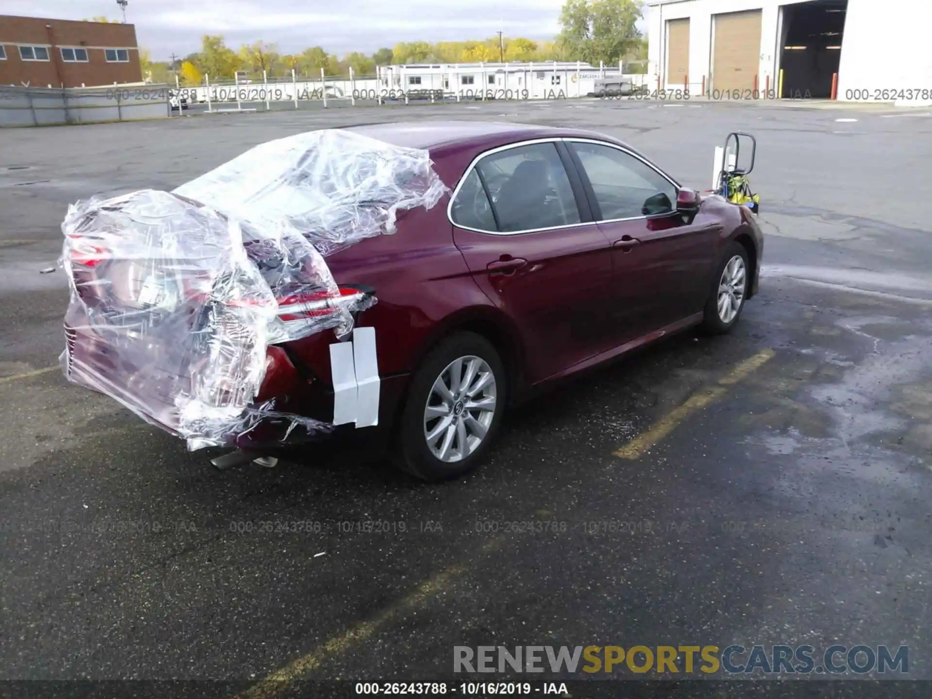 4 Photograph of a damaged car 4T1B11HK9KU251916 TOYOTA CAMRY 2019