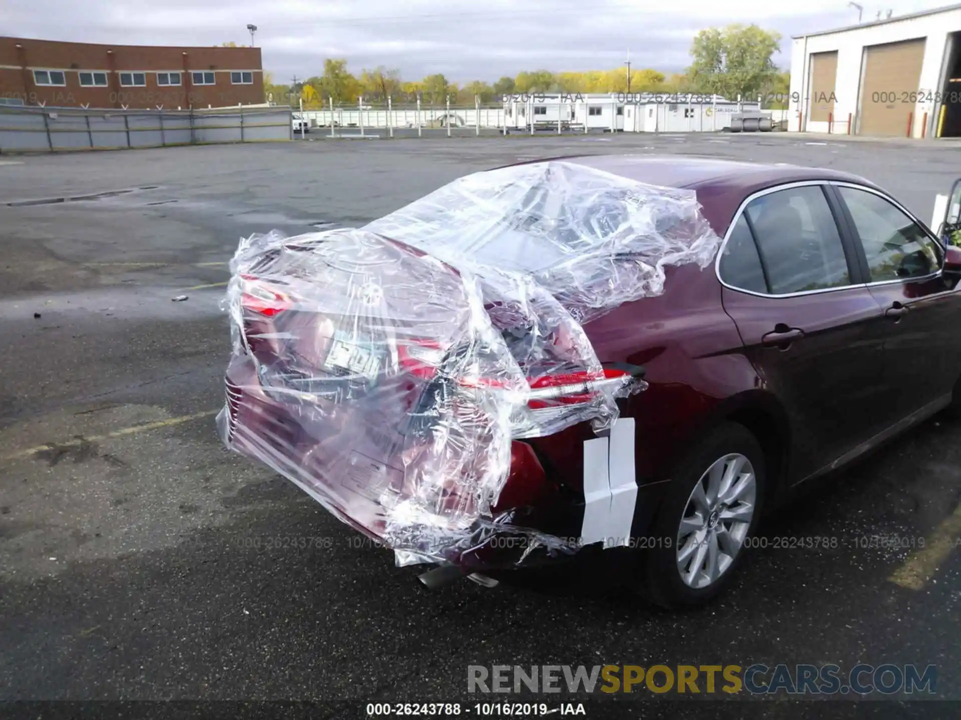 6 Photograph of a damaged car 4T1B11HK9KU251916 TOYOTA CAMRY 2019