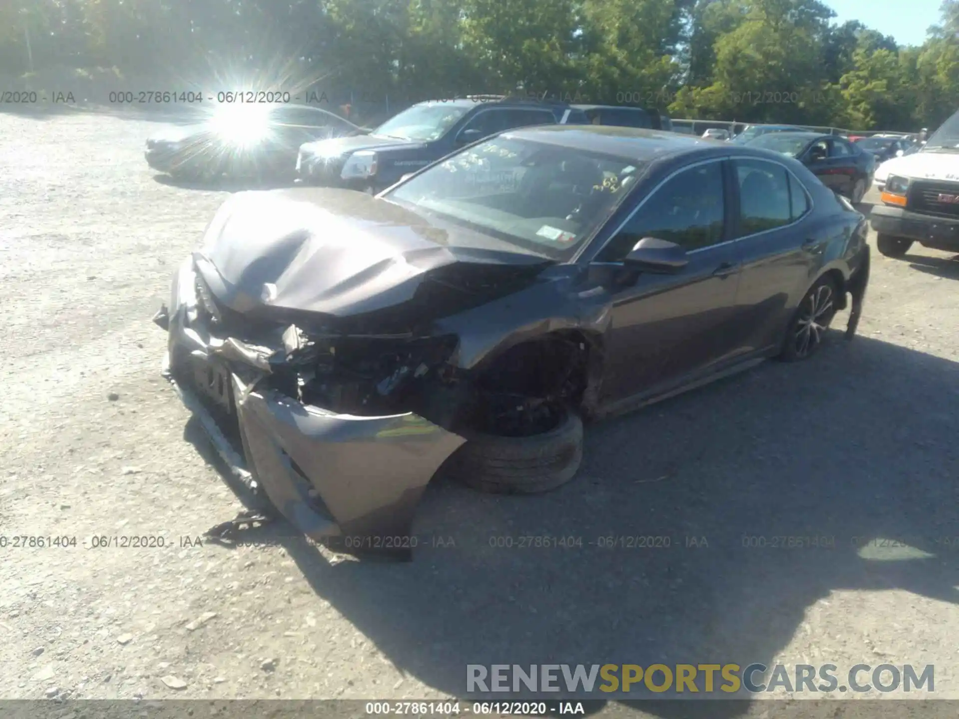 2 Photograph of a damaged car 4T1B11HK9KU252211 TOYOTA CAMRY 2019