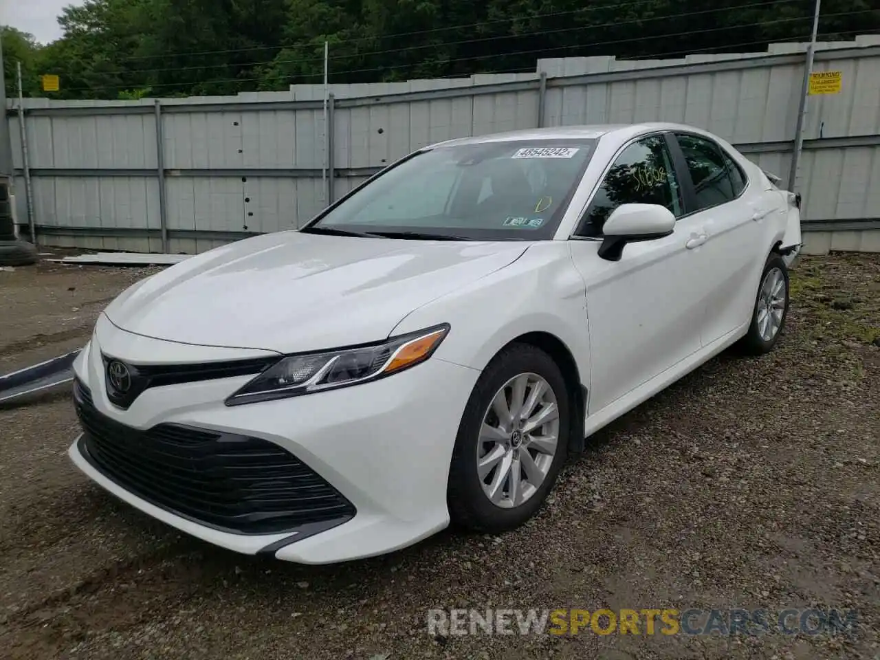 2 Photograph of a damaged car 4T1B11HK9KU252791 TOYOTA CAMRY 2019