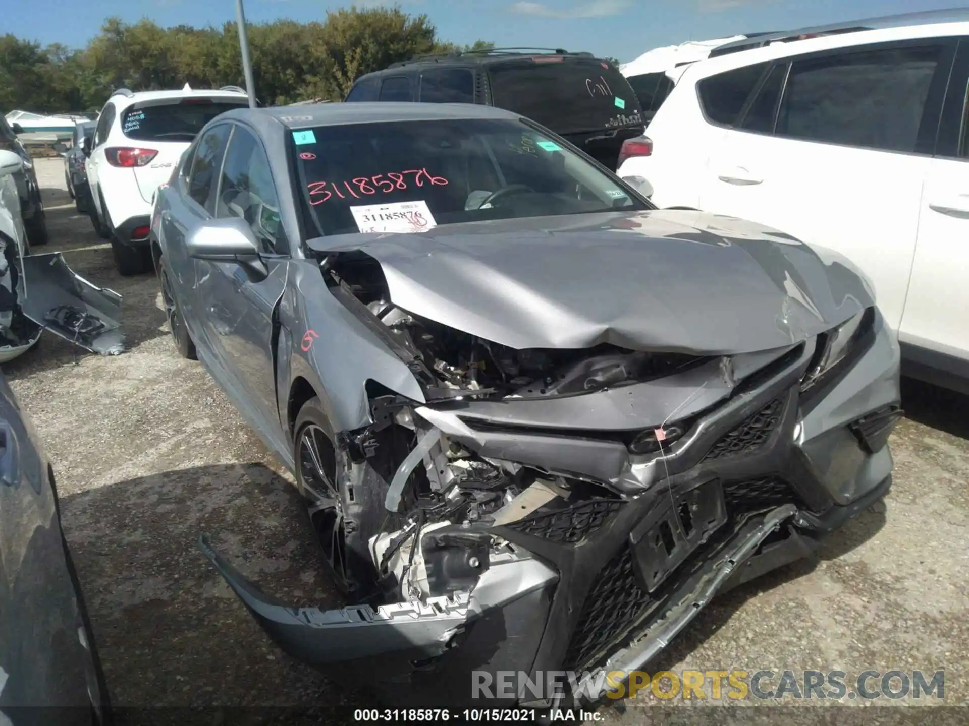 1 Photograph of a damaged car 4T1B11HK9KU254069 TOYOTA CAMRY 2019