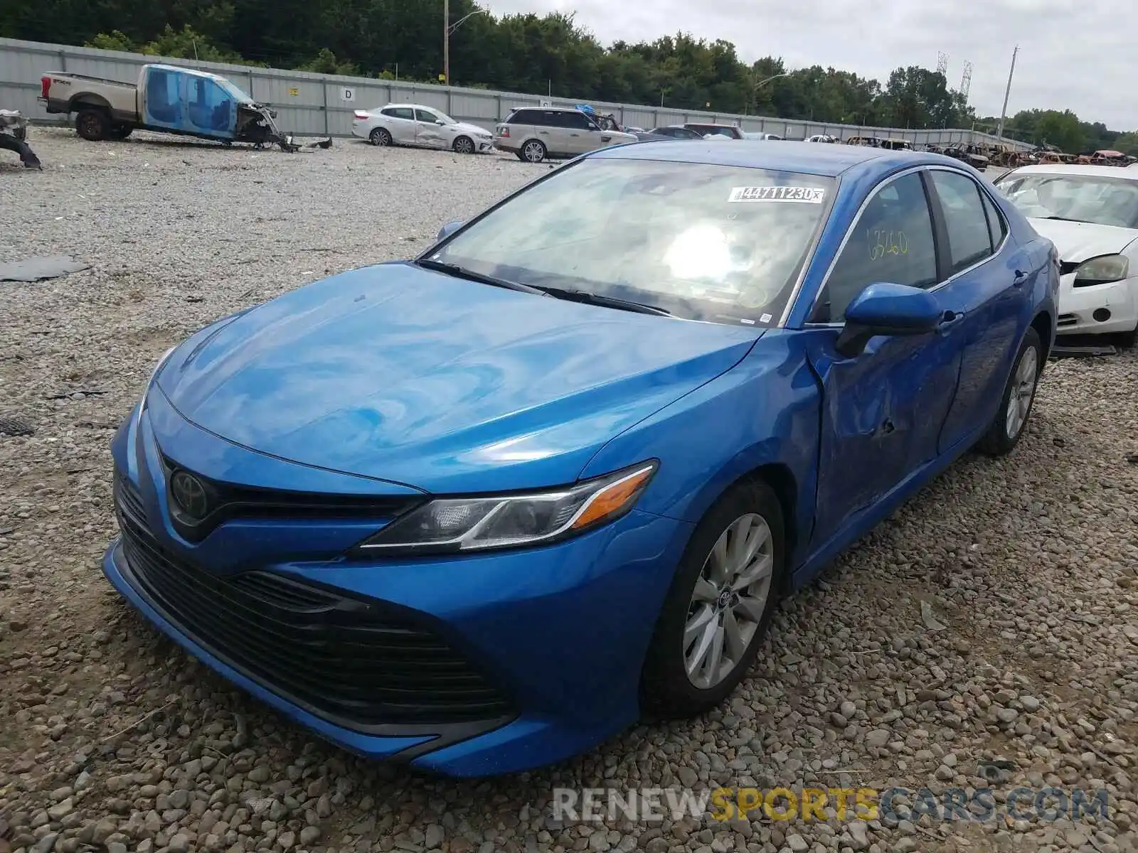 2 Photograph of a damaged car 4T1B11HK9KU255027 TOYOTA CAMRY 2019