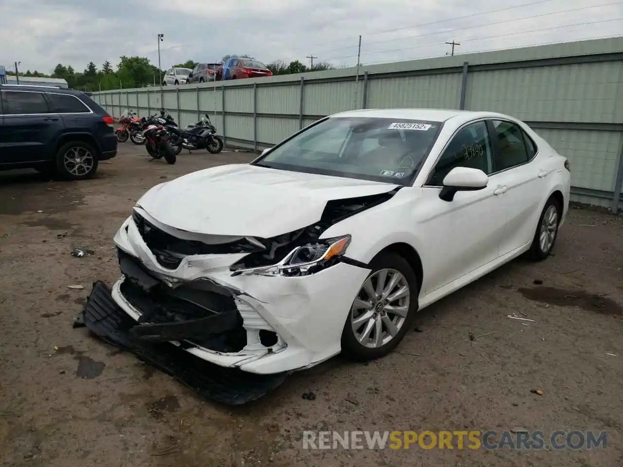 2 Photograph of a damaged car 4T1B11HK9KU255674 TOYOTA CAMRY 2019