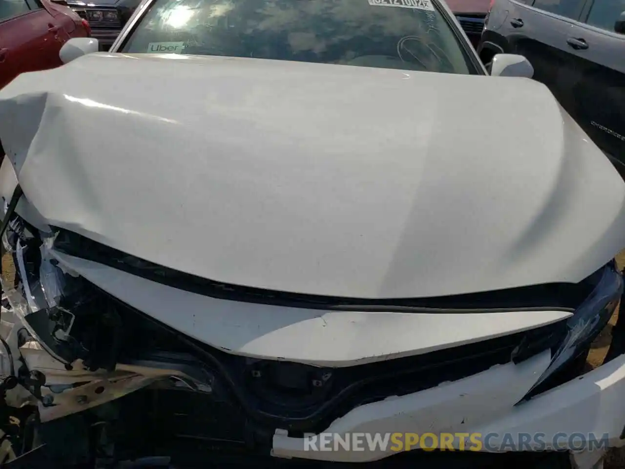 7 Photograph of a damaged car 4T1B11HK9KU256405 TOYOTA CAMRY 2019