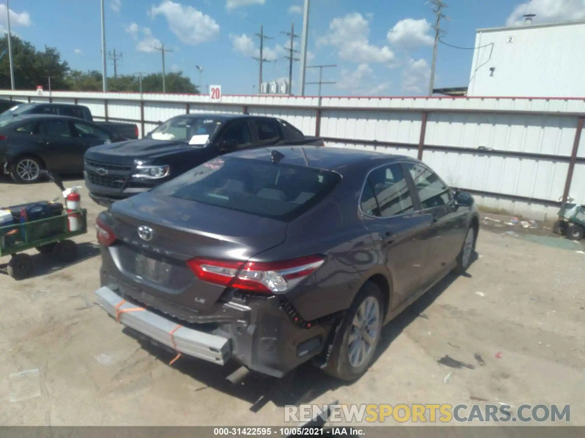 4 Photograph of a damaged car 4T1B11HK9KU257019 TOYOTA CAMRY 2019